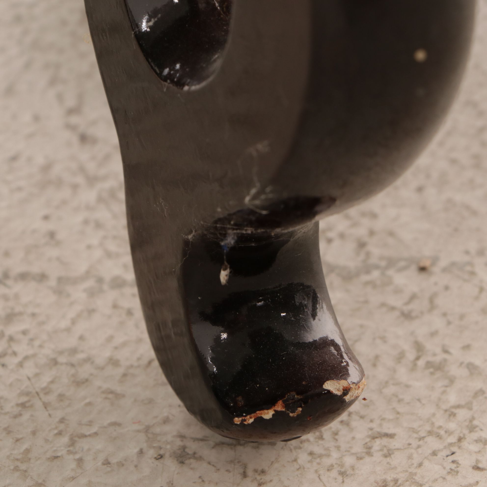 Chinese Ceramic Fishbowl Side Table with Glass Top