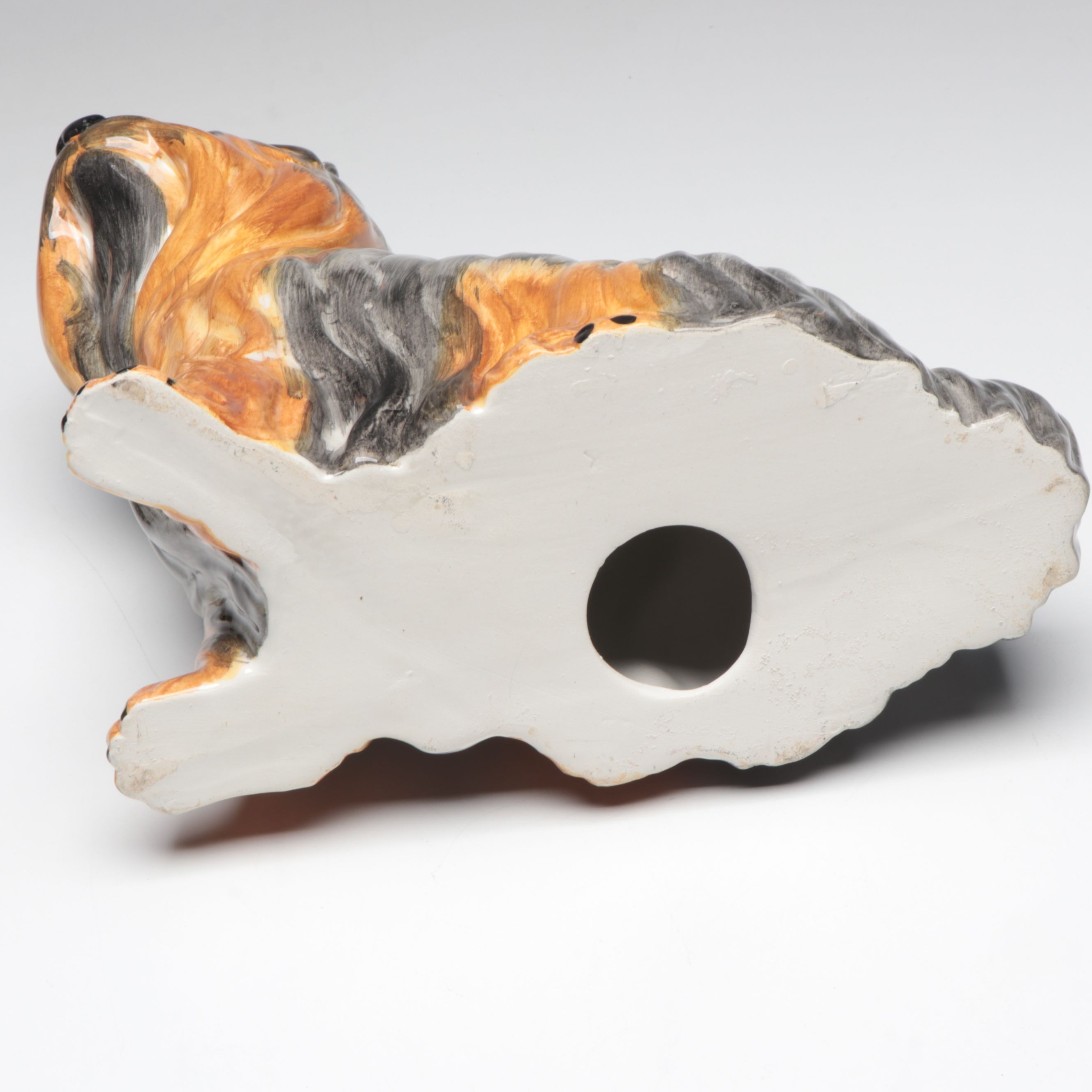 Hand-Painted Ceramic Yorkshire Terrier Figurine