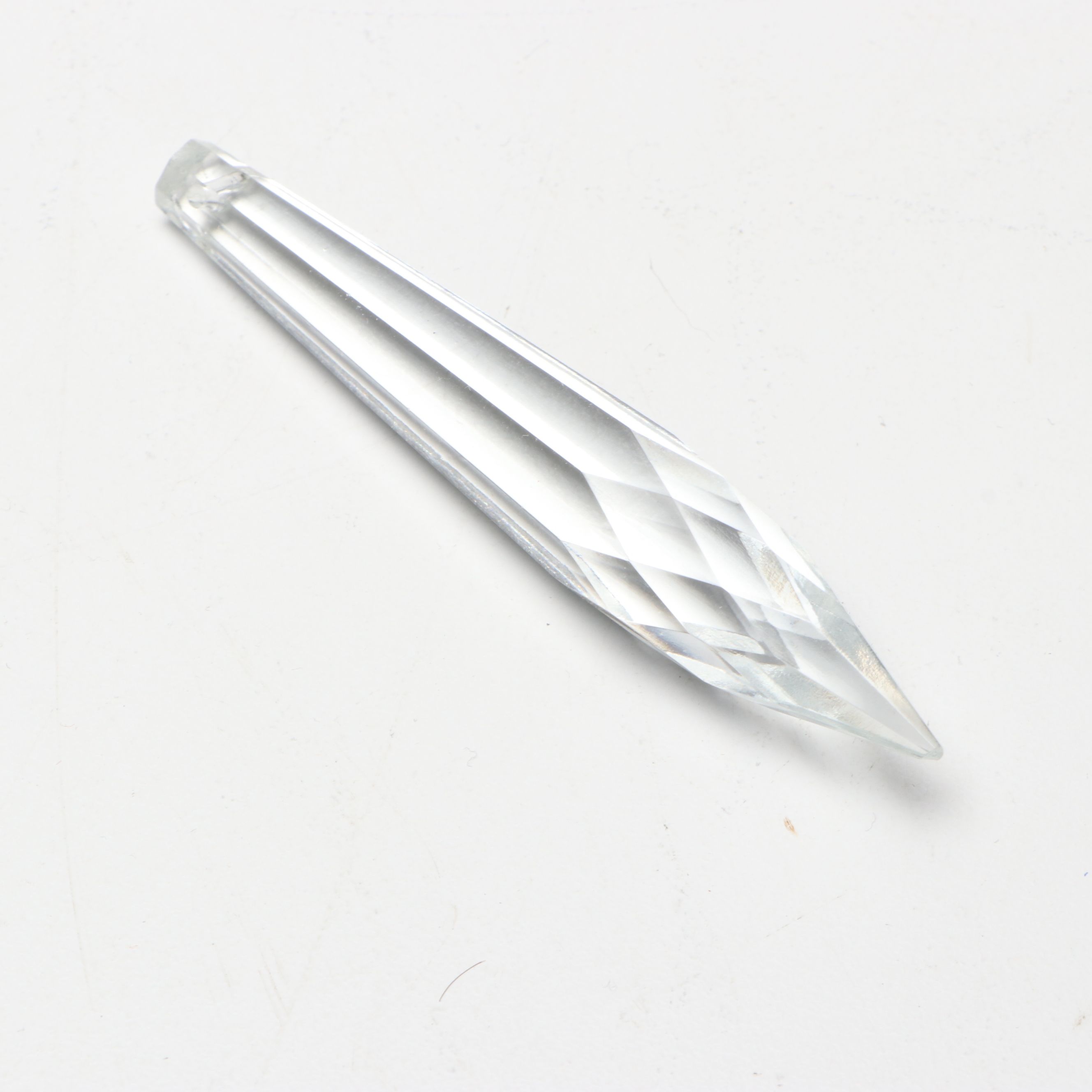 Cut Crystal Triple Candelabra