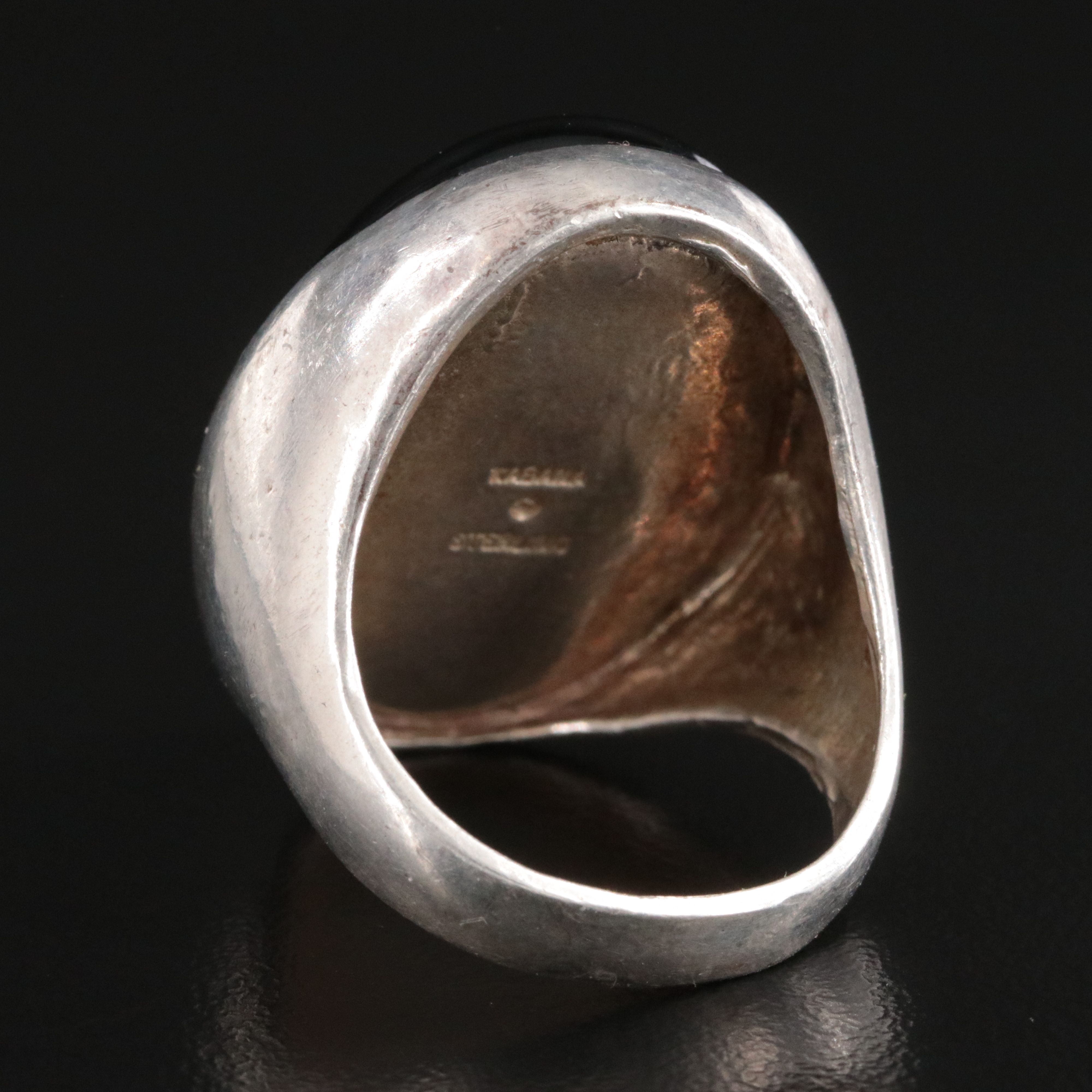 Kabana Sterling Onyx Ring