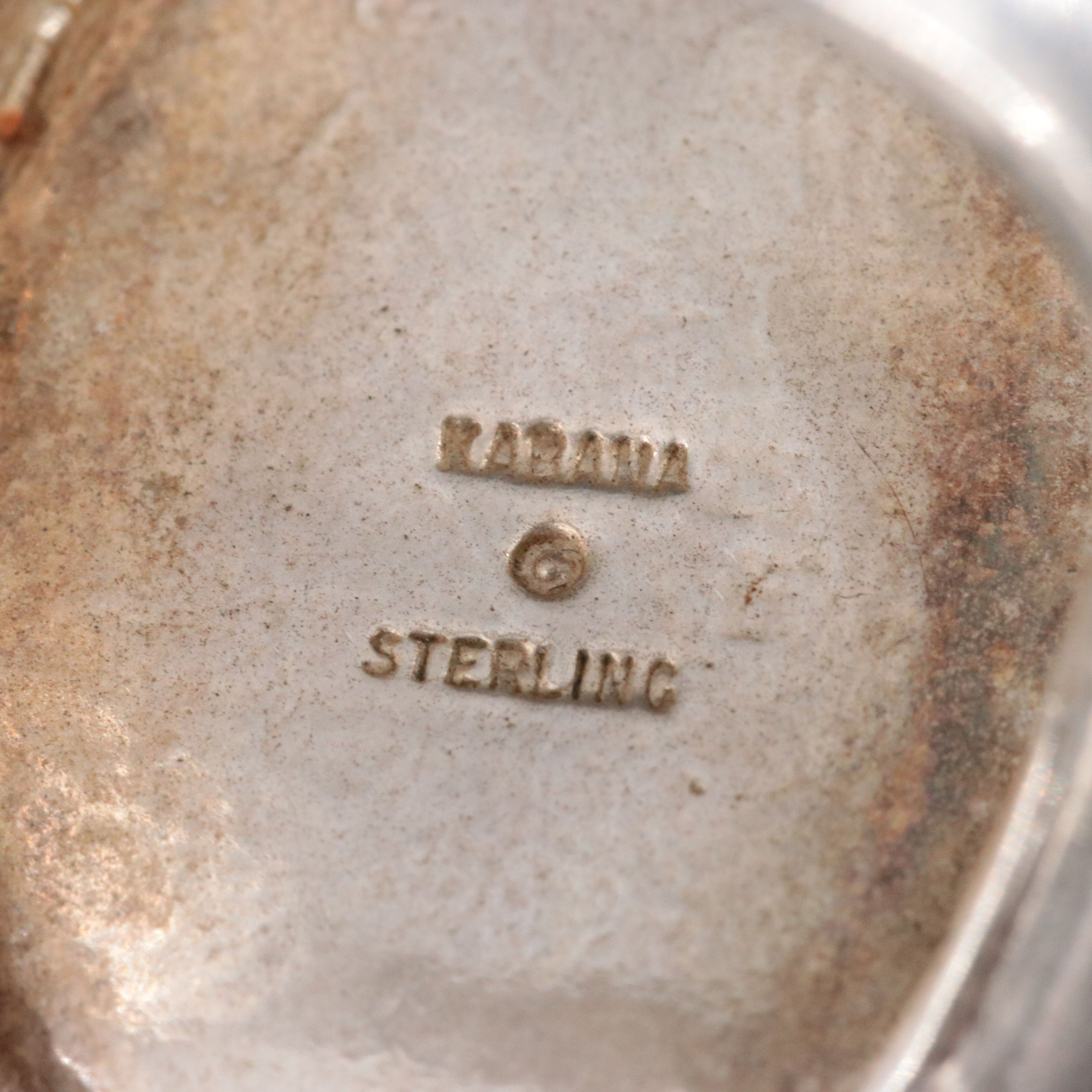 Kabana Sterling Onyx Ring