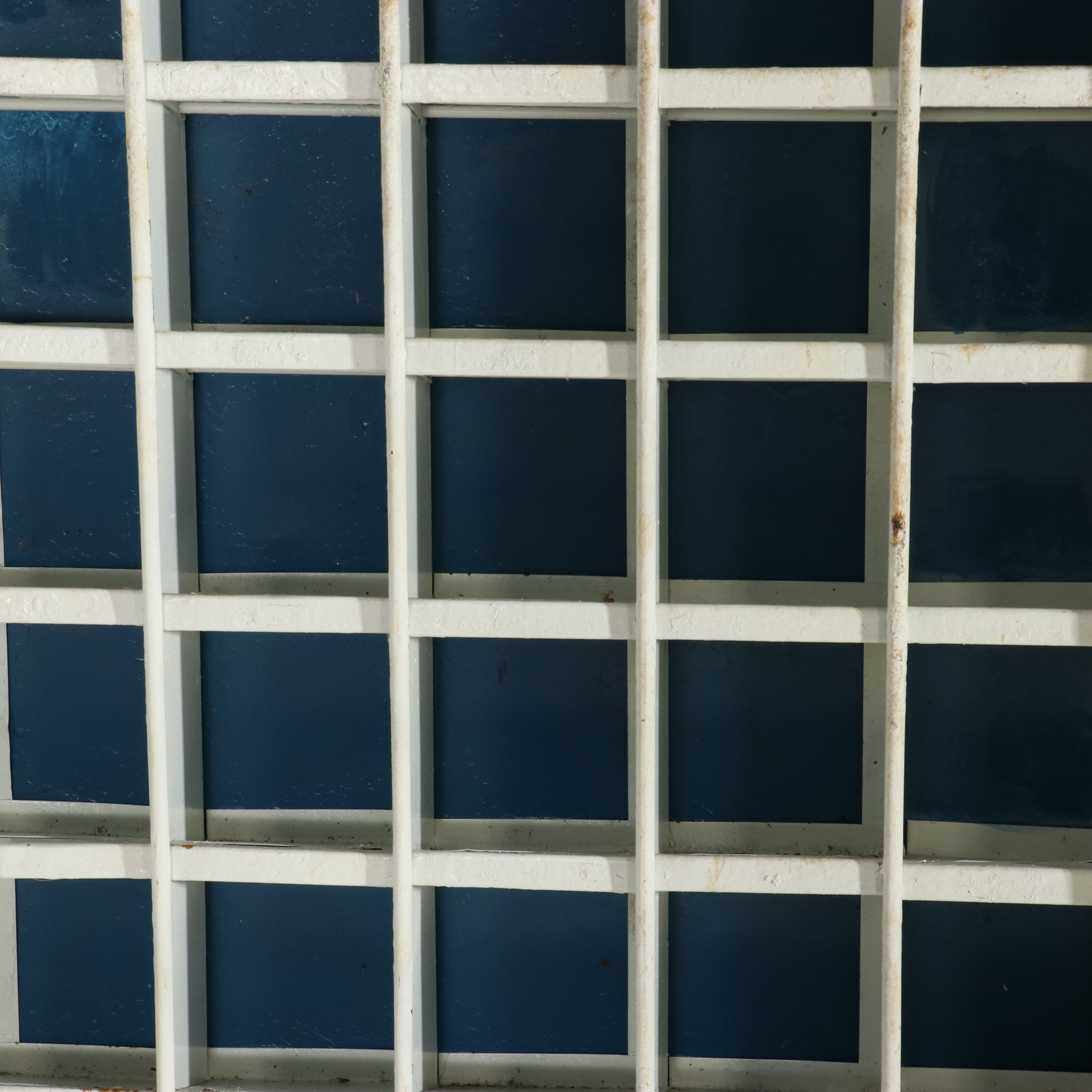 Keyless Lock Co. U.S. Post Office Department Wall-Mount Window Grille