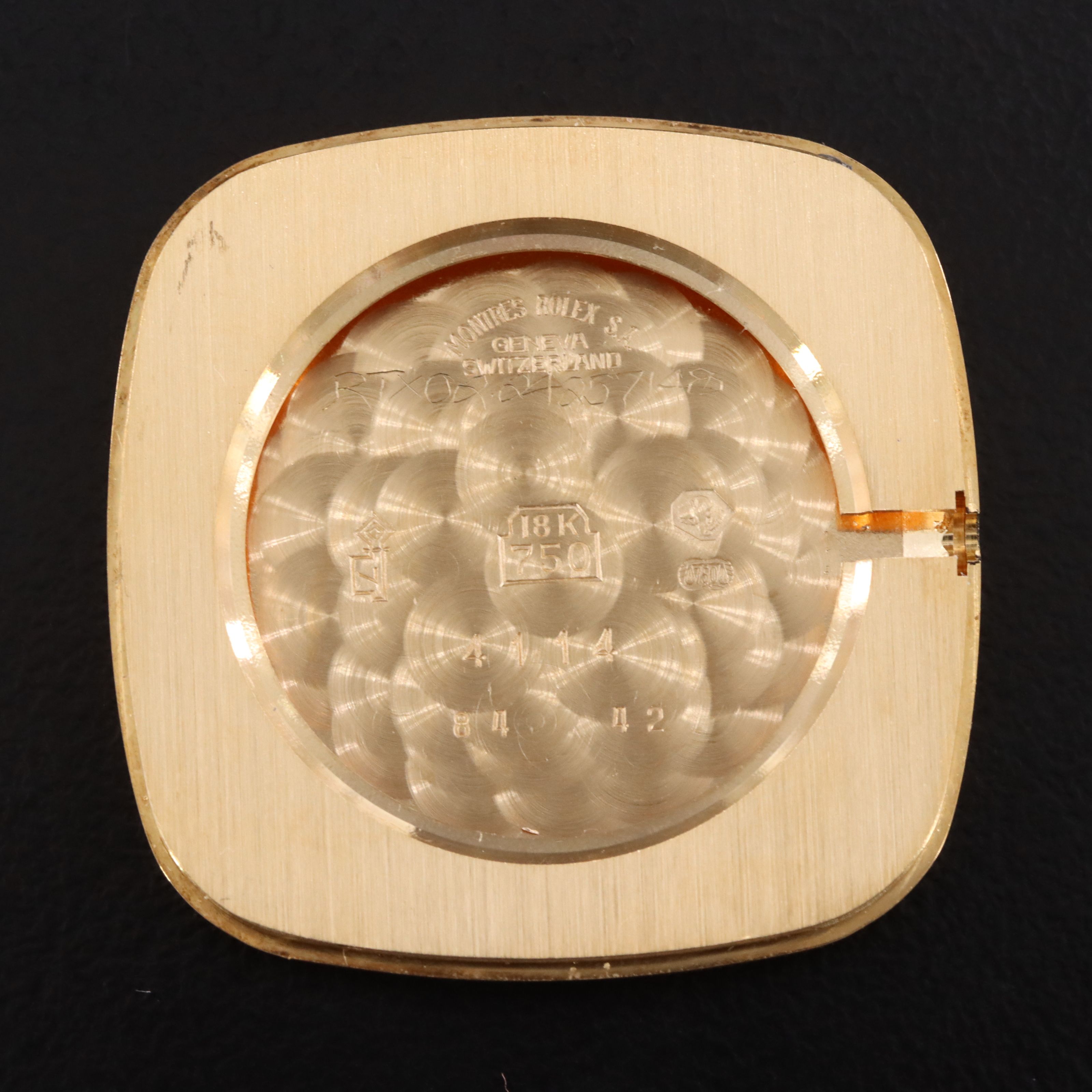 18K Rolex Cellini Maual Wind Model 4114 Watch