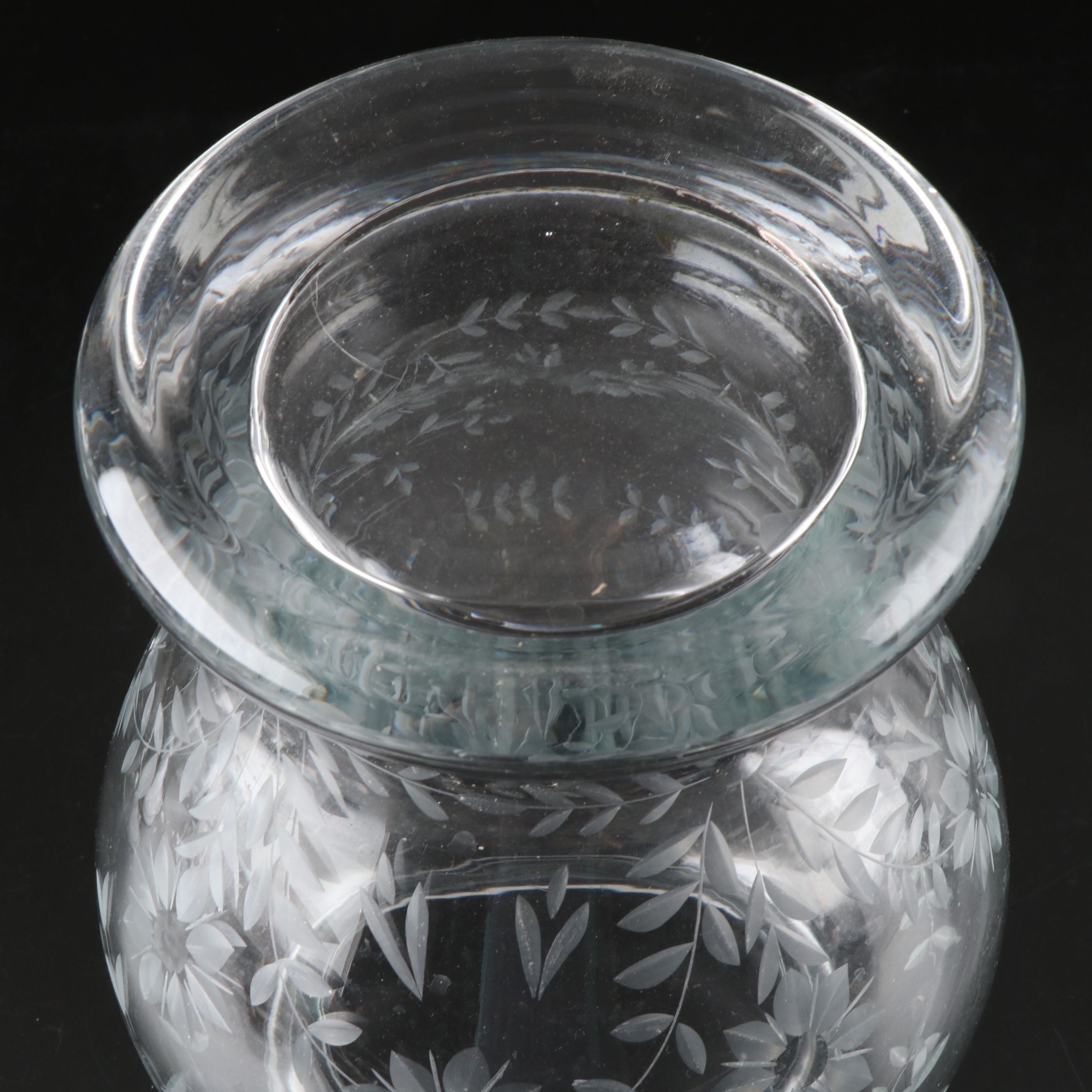 Westmoreland "Paneled Grape" Milk Glass Spooner with More Glass Tableware