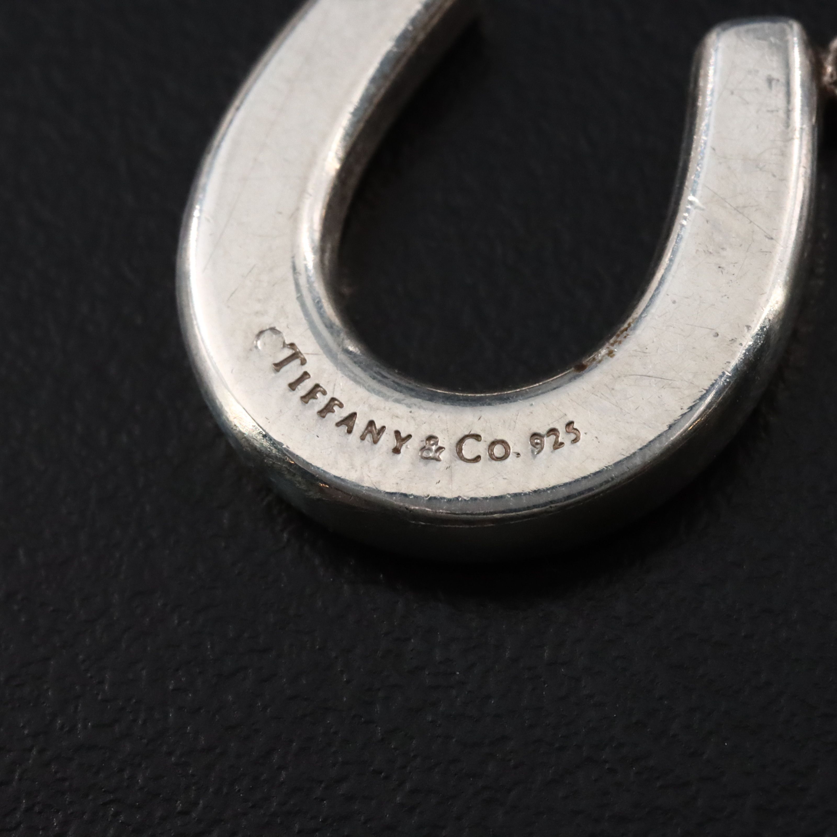 Tiffany & Co. Sterling Horseshoe Necklace