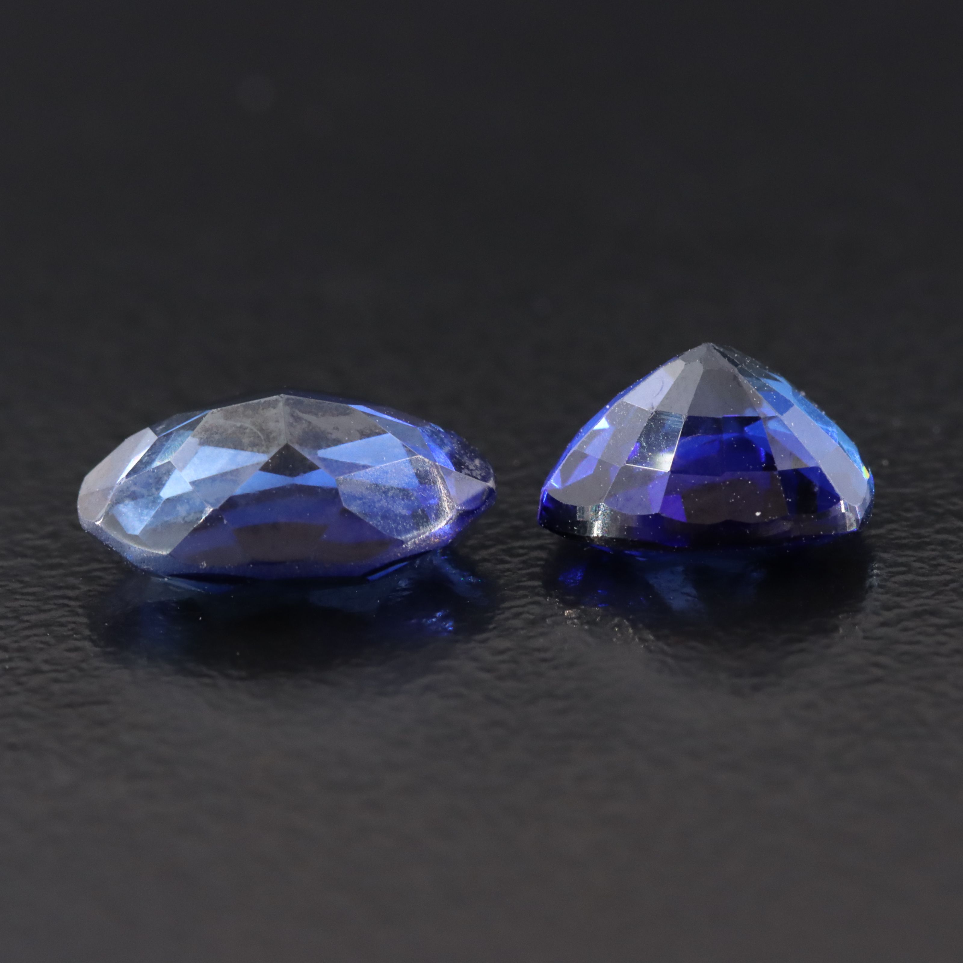 Loose 5.78 CTW Lab Grown Sapphires