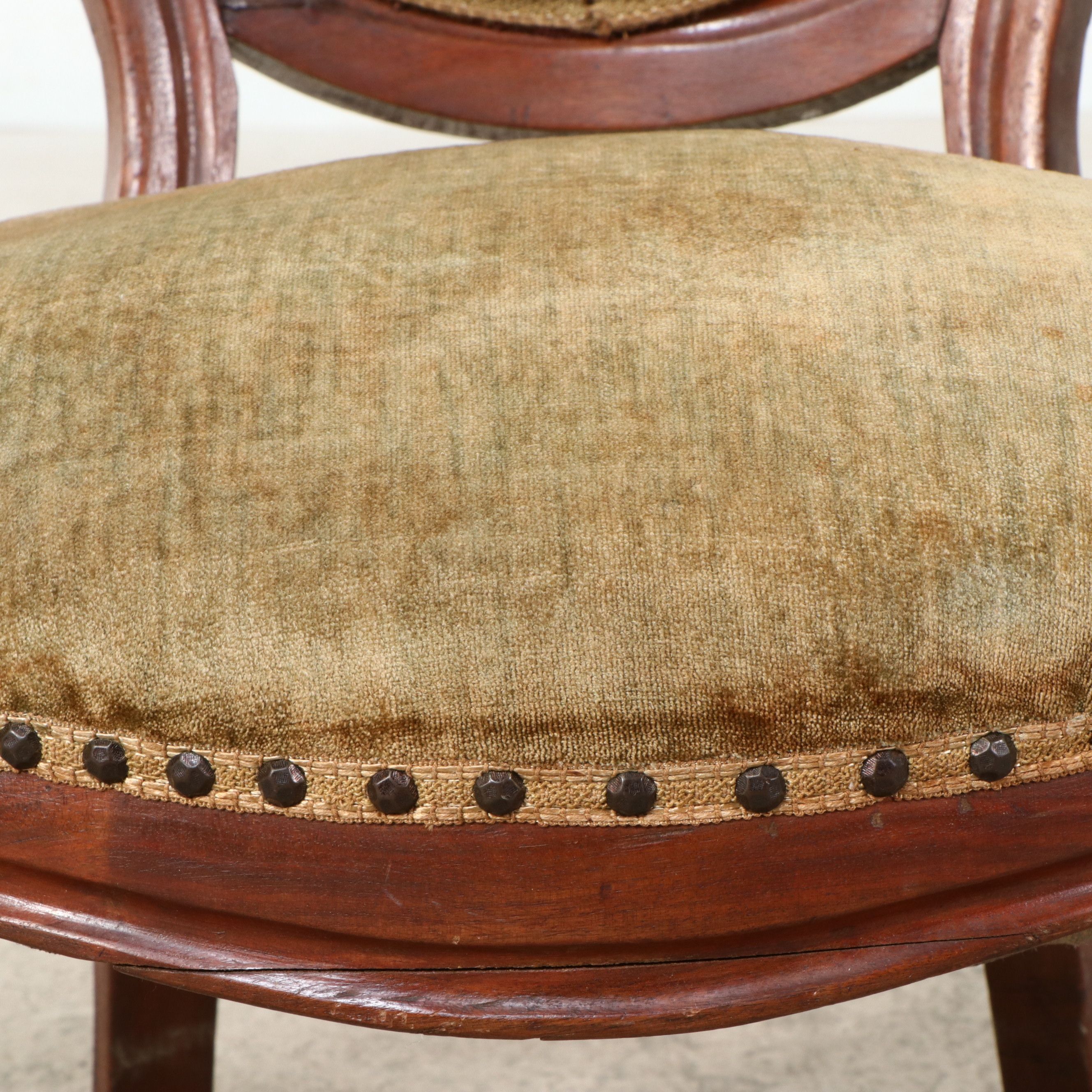 Victorian Rococo Revival Carved Walnut Side Chair, Circa 1860–1880