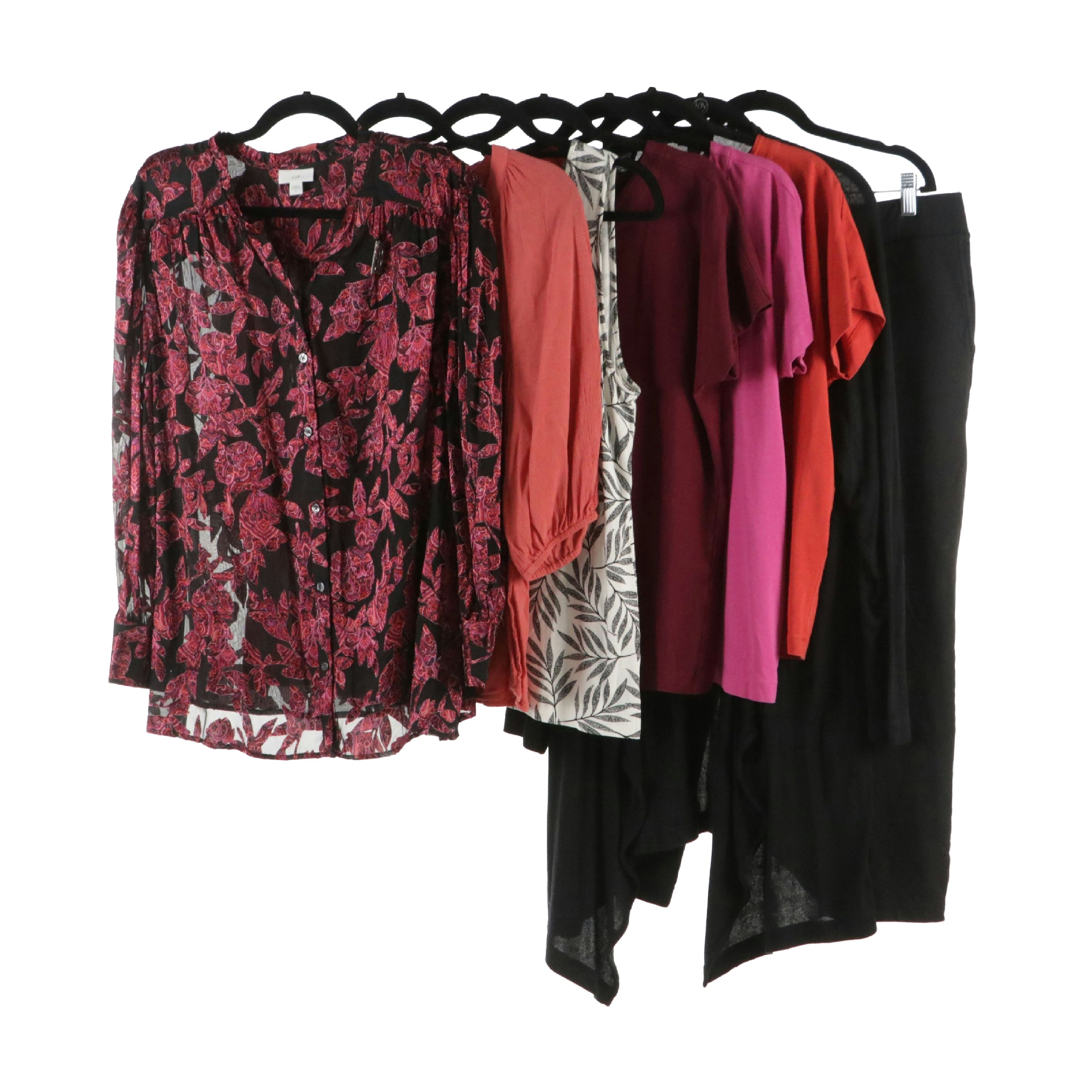 J. Jill Button-Down Blouse, Tunic Top, Tank Top, V-Neck Top, Lounge Pants & More