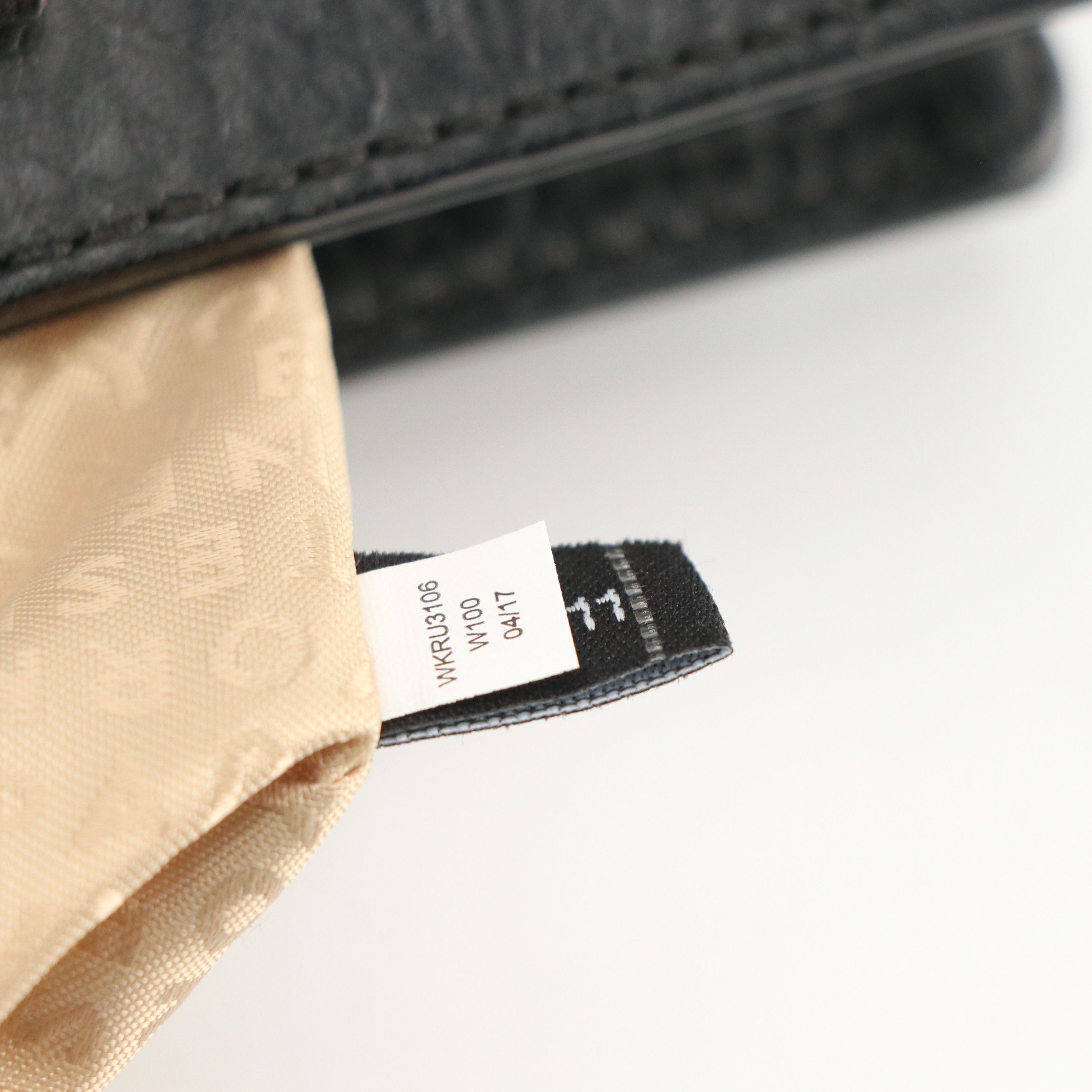 Kate Spade North-South Tote Bags in Black/Brown Grained Leather