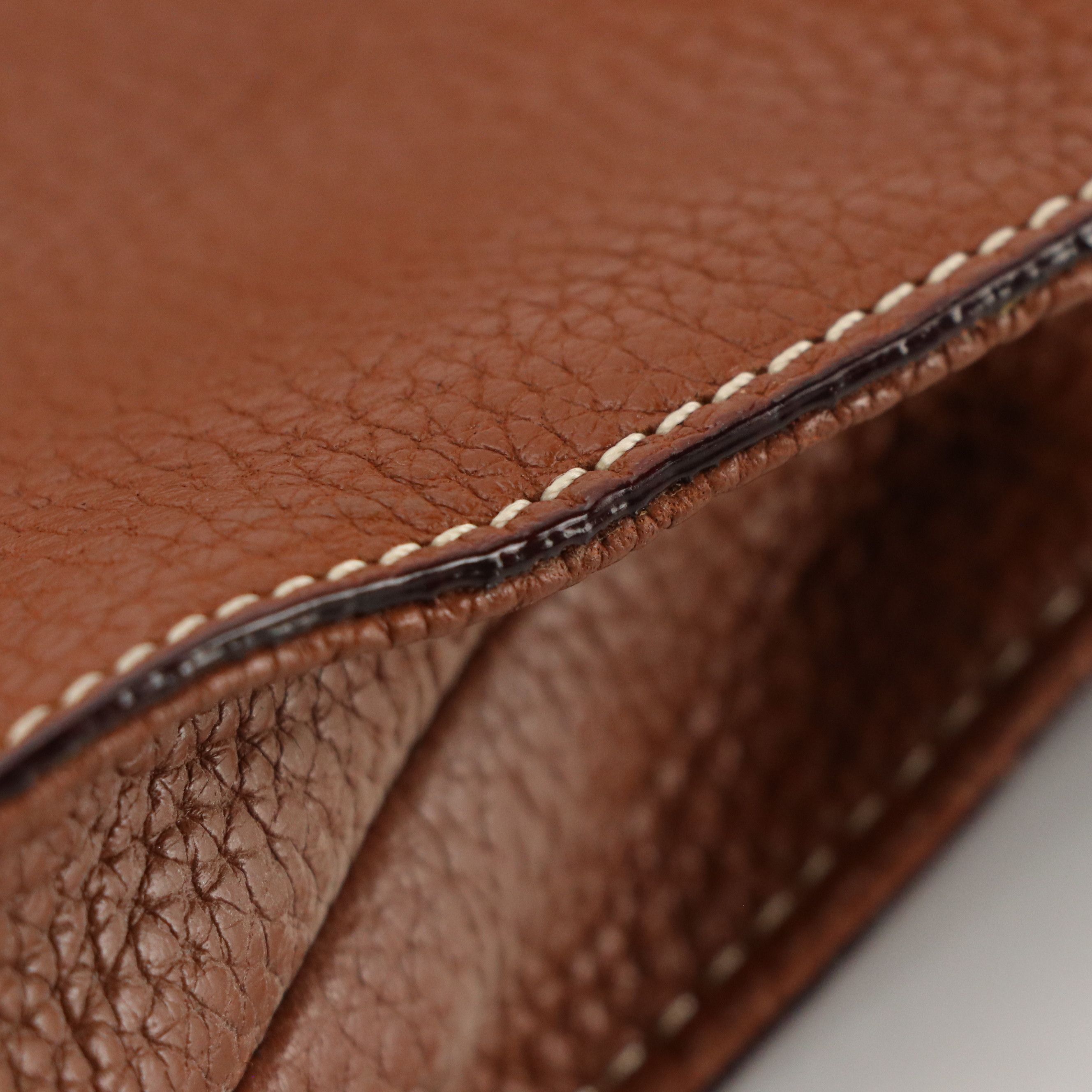 Kate Spade North-South Tote Bags in Black/Brown Grained Leather