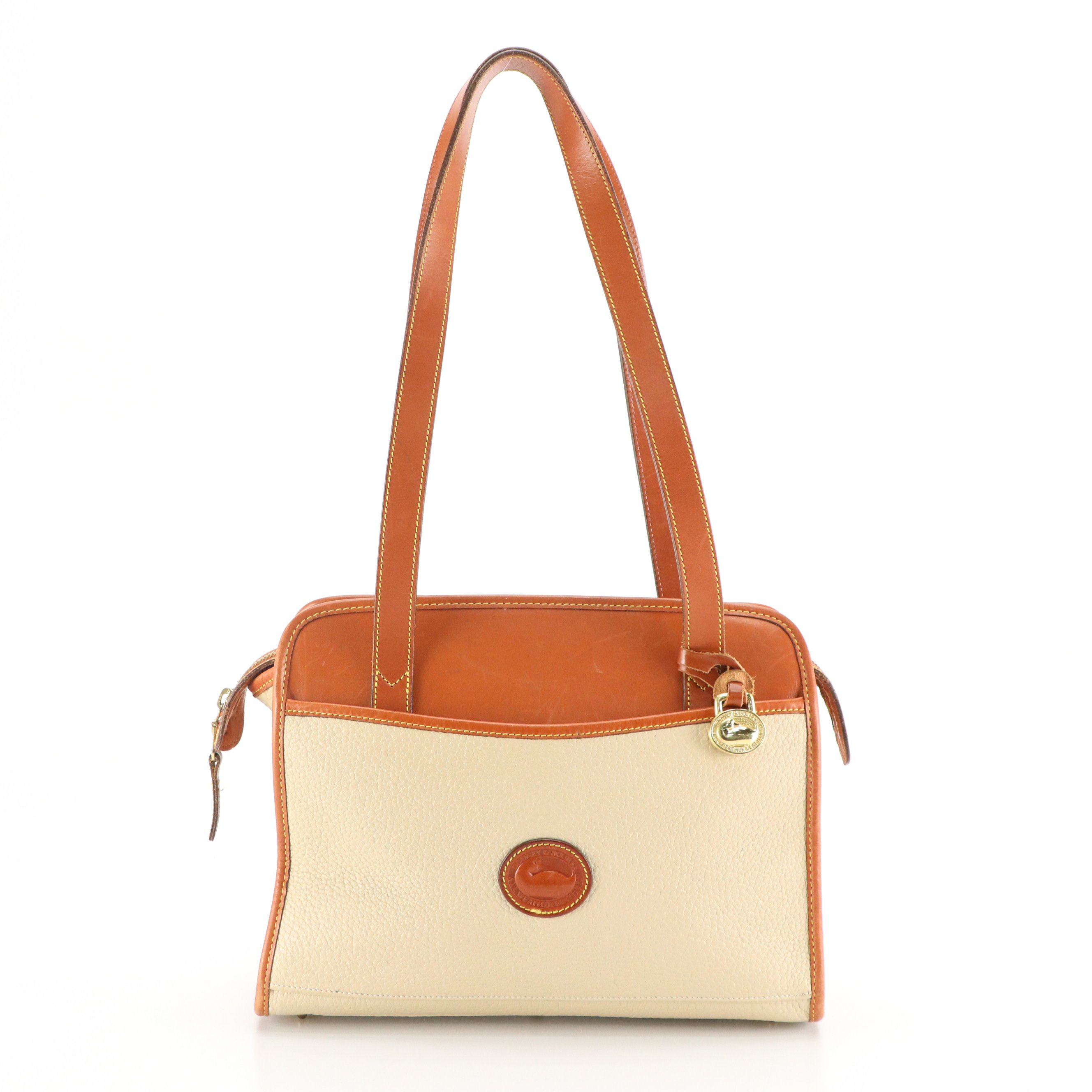 Dooney & Bourke All-Weather Leather Satchel Shoulder Bag