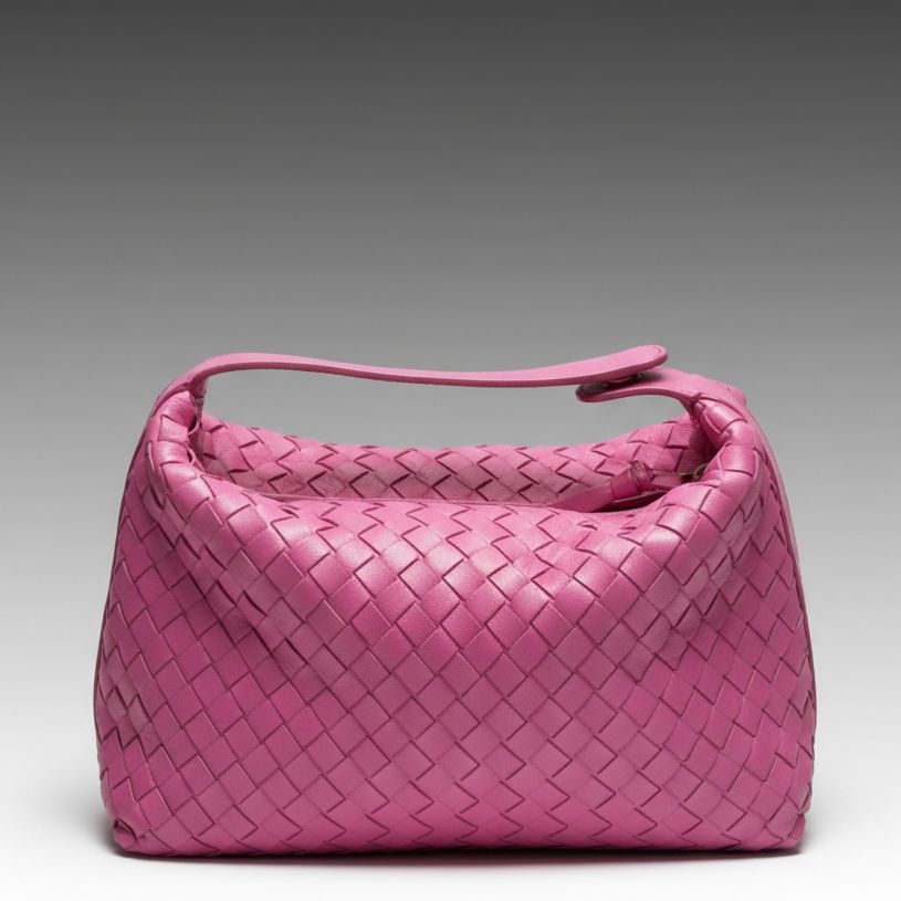 Bottega Veneta Nappa Intrecciato Cosmetic Case