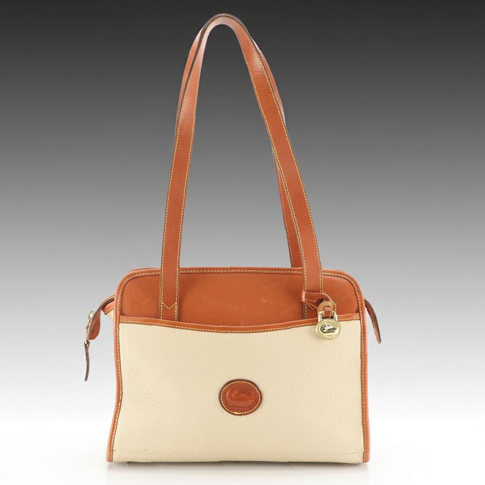 Dooney & Bourke All-Weather Leather Satchel Shoulder Bag