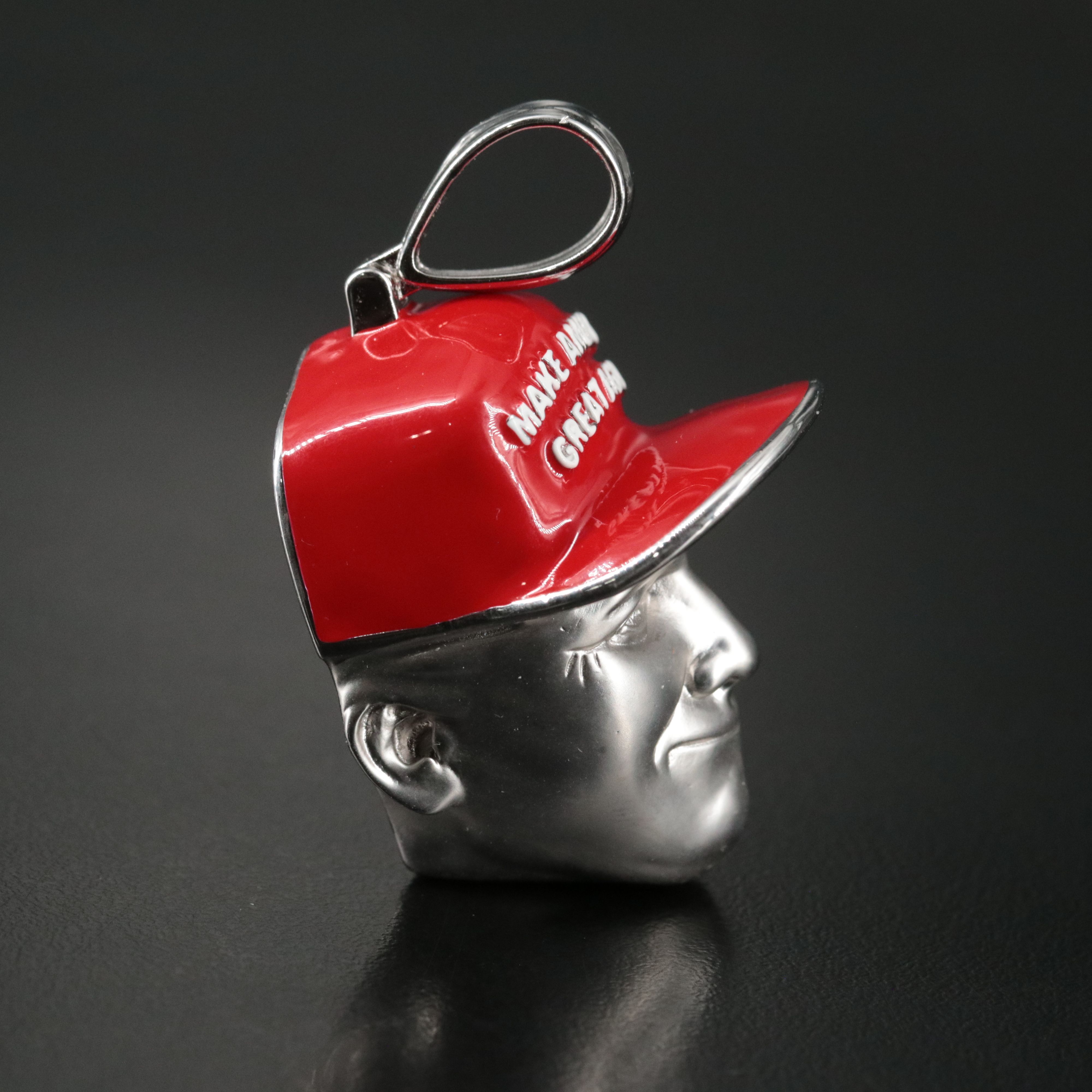 .999 silver MAGA Trump Pendant