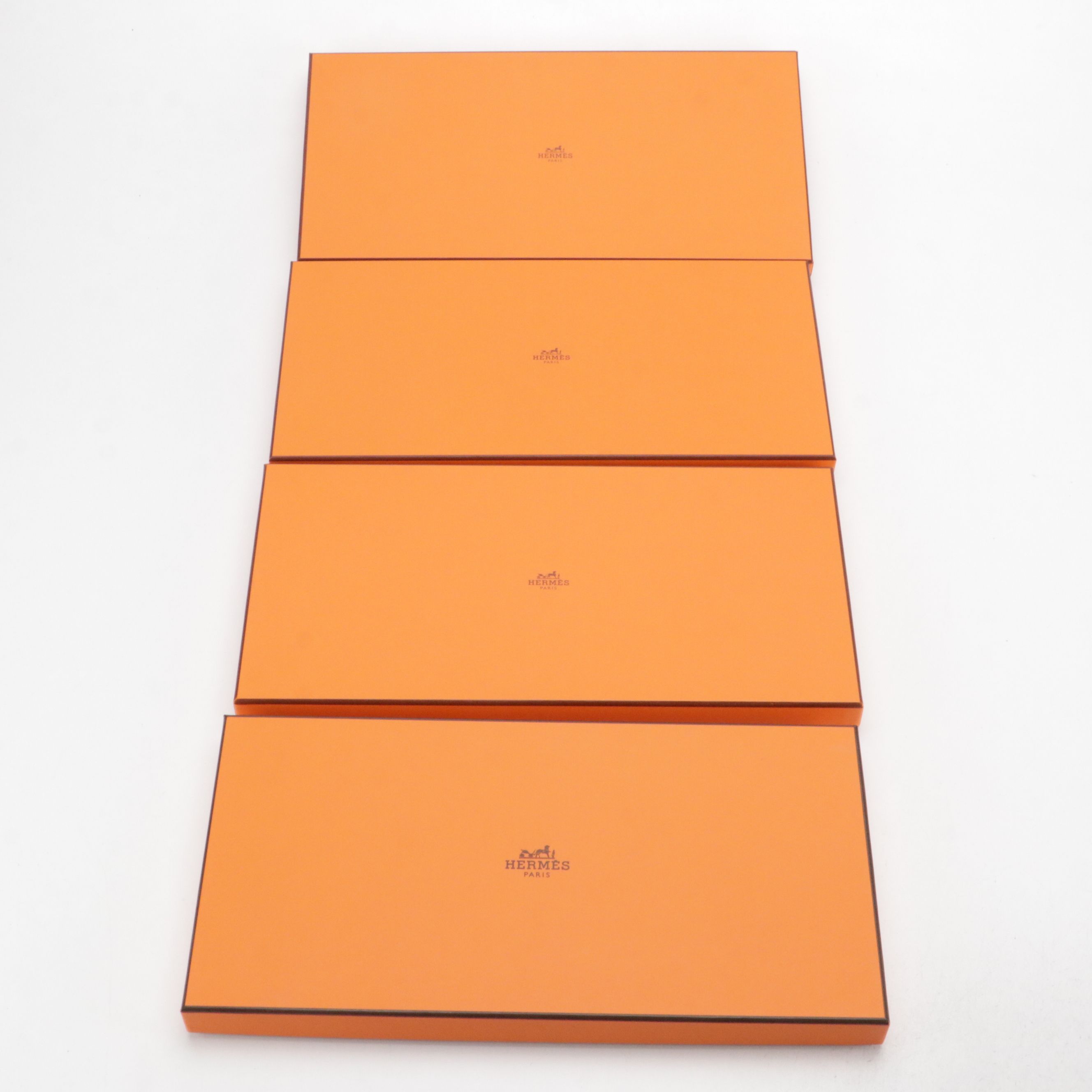 Hermès Orange Retail Boxes and Bags