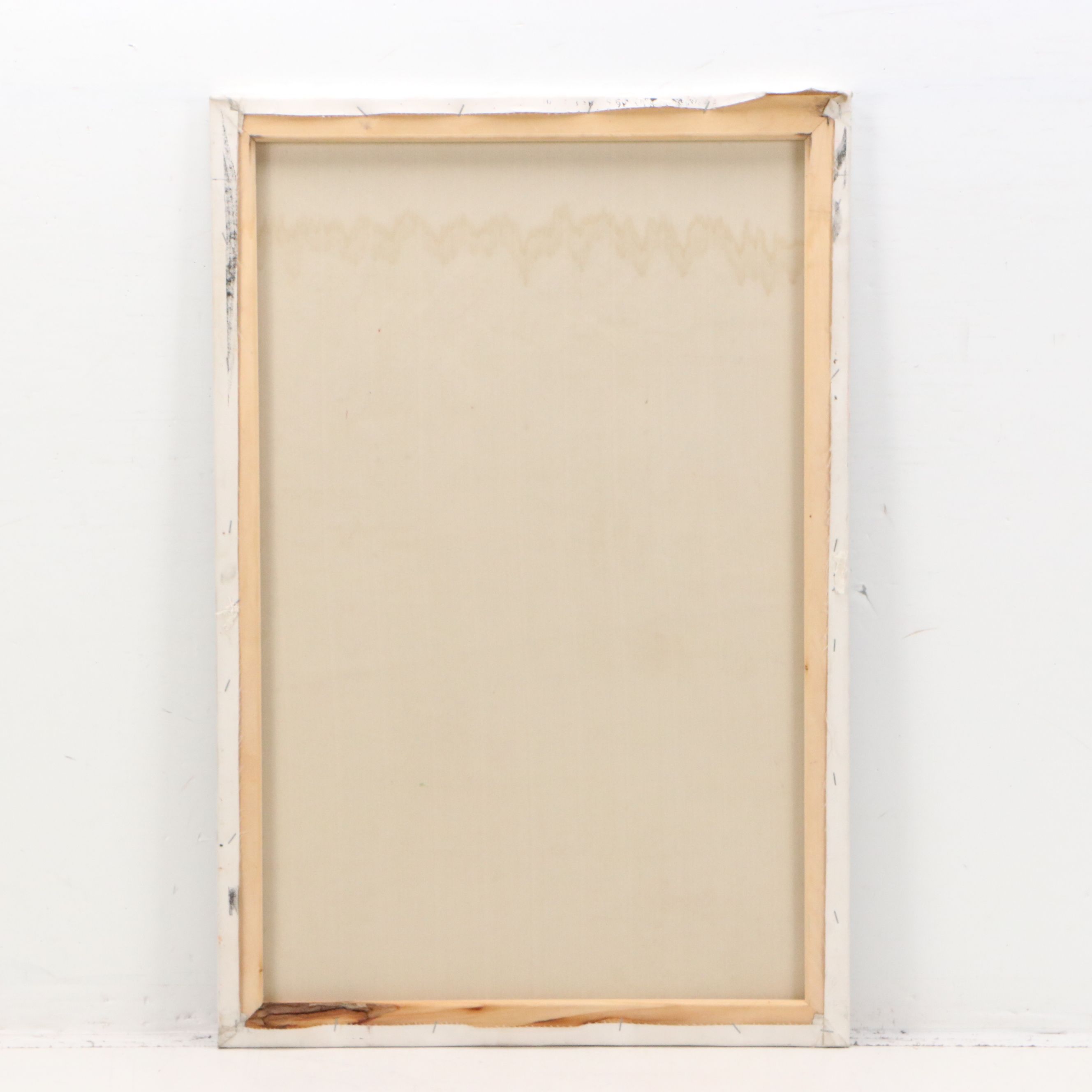 Copy Acrylic Painting After Wassily Kandinsky "Points in the Curve"