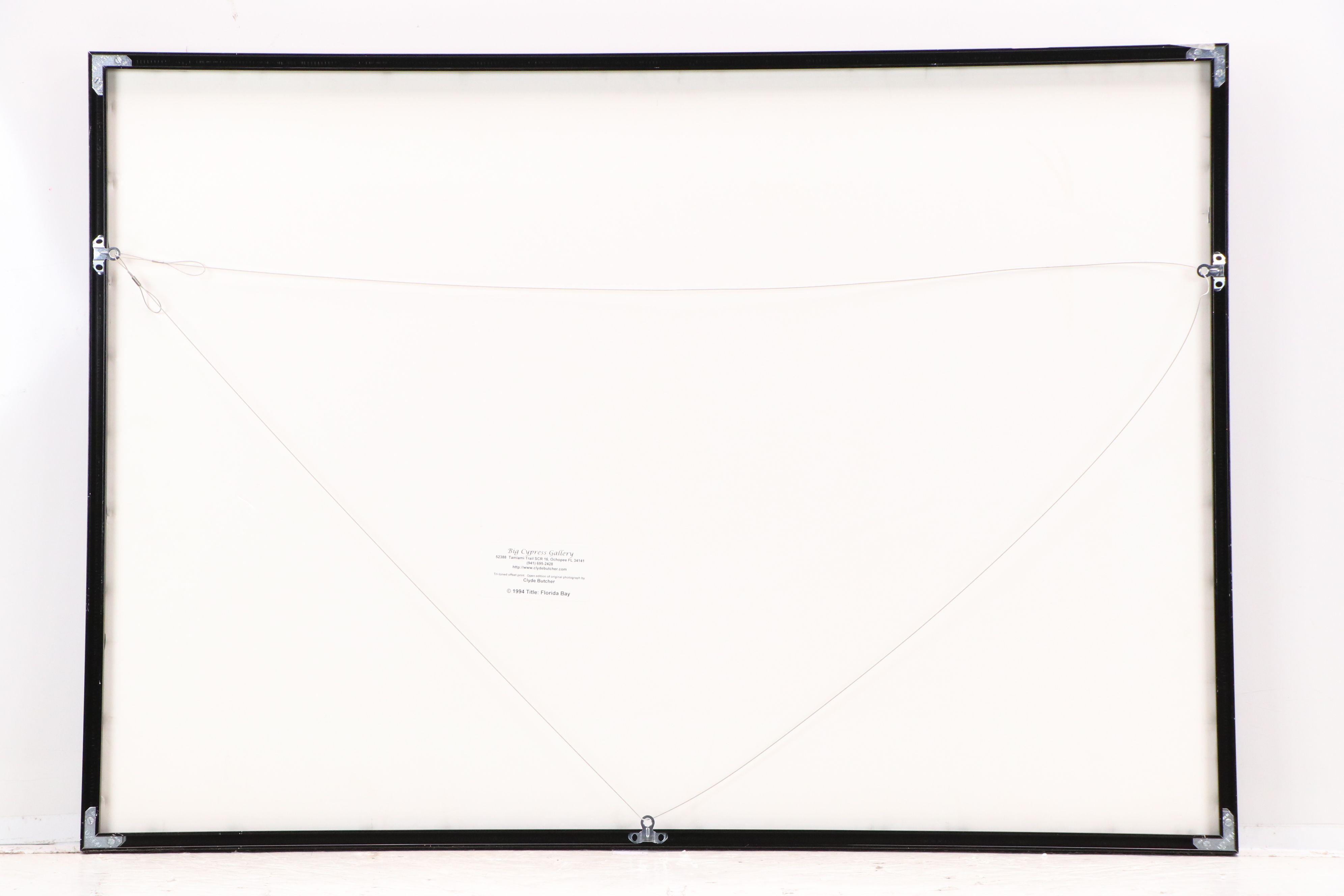 Clyde Butcher Offset Lithograph "Florida Bay," 21st Century