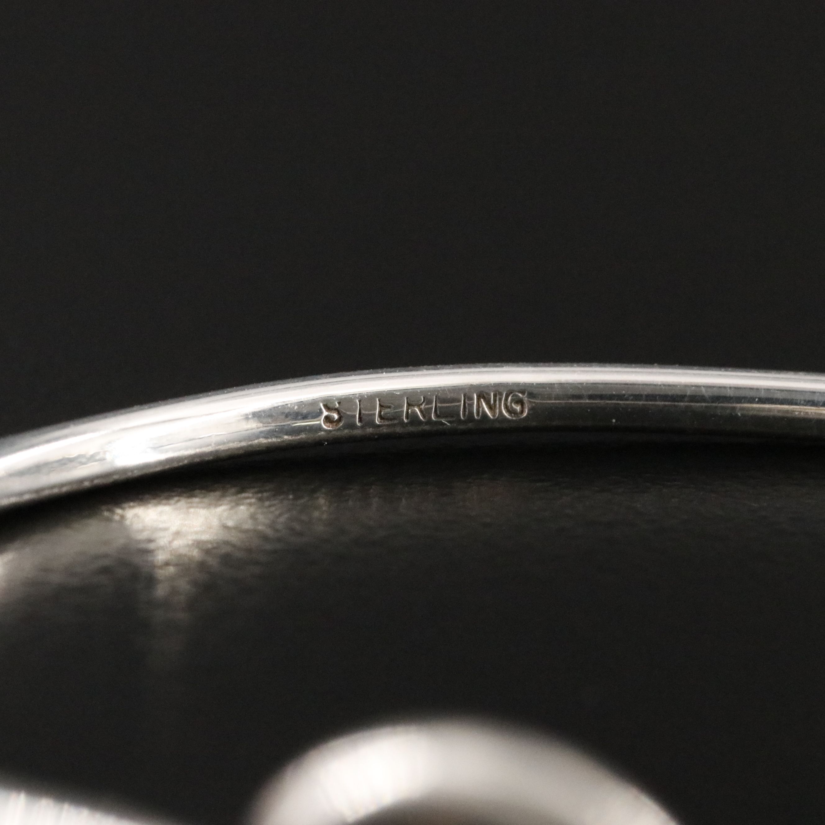 Tiffany & Co. Sterling Love Knot Hook and Eye Bracelet