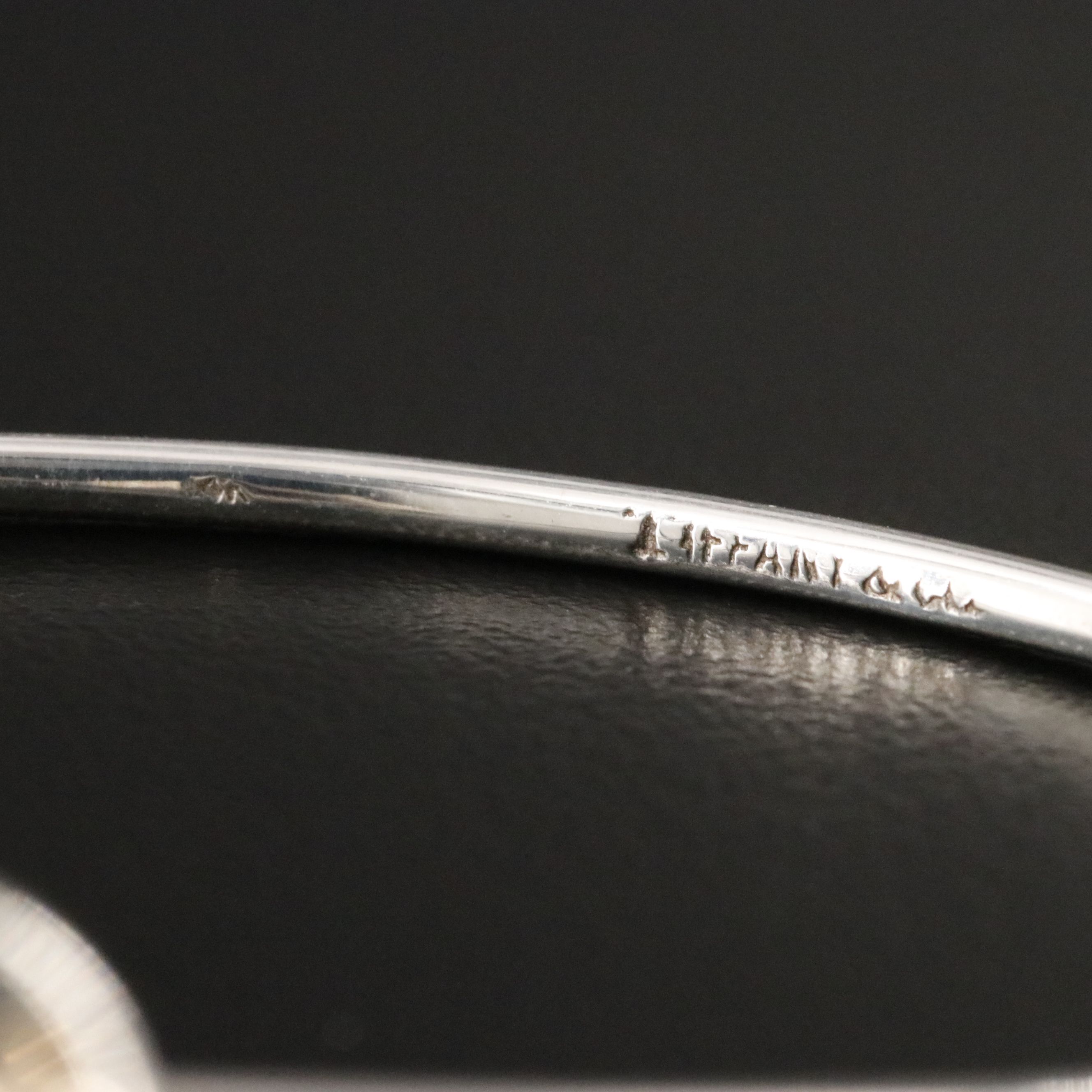 Tiffany & Co. Sterling Love Knot Hook and Eye Bracelet