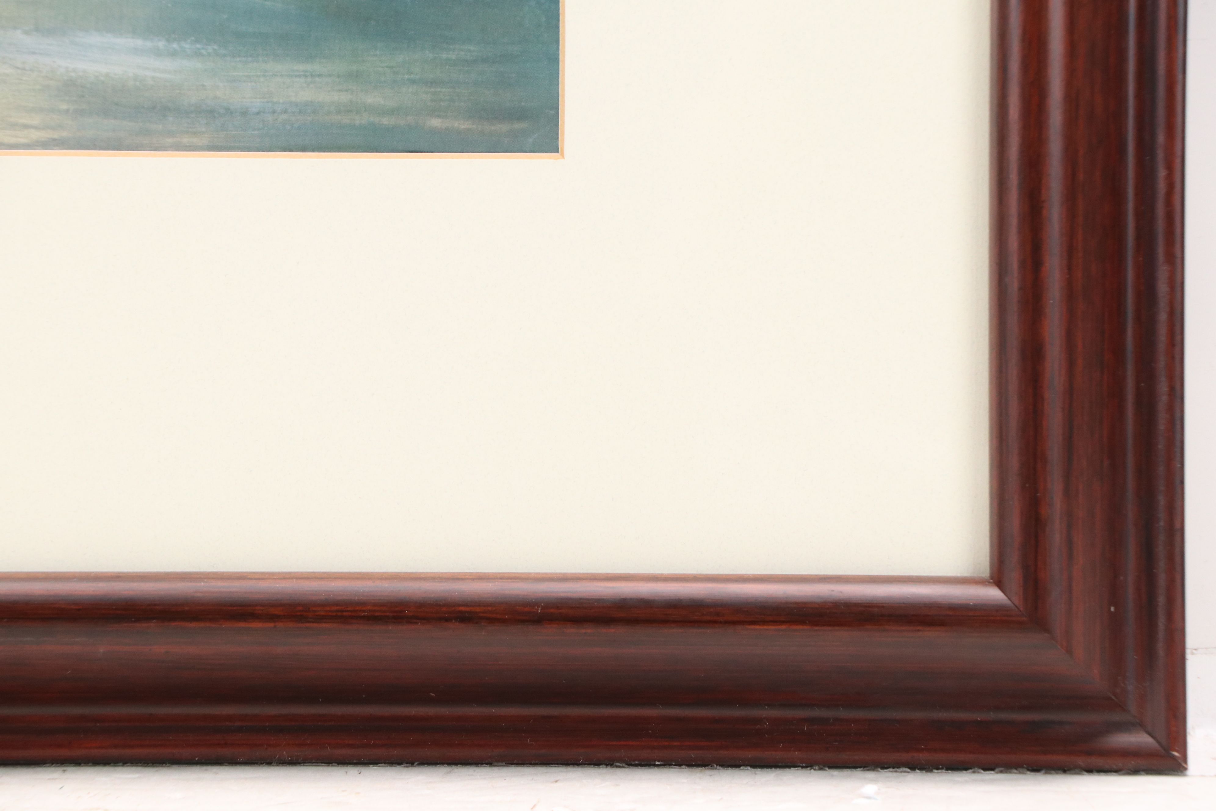 Offset Lithograph of Tropical Landscape, 21st Century