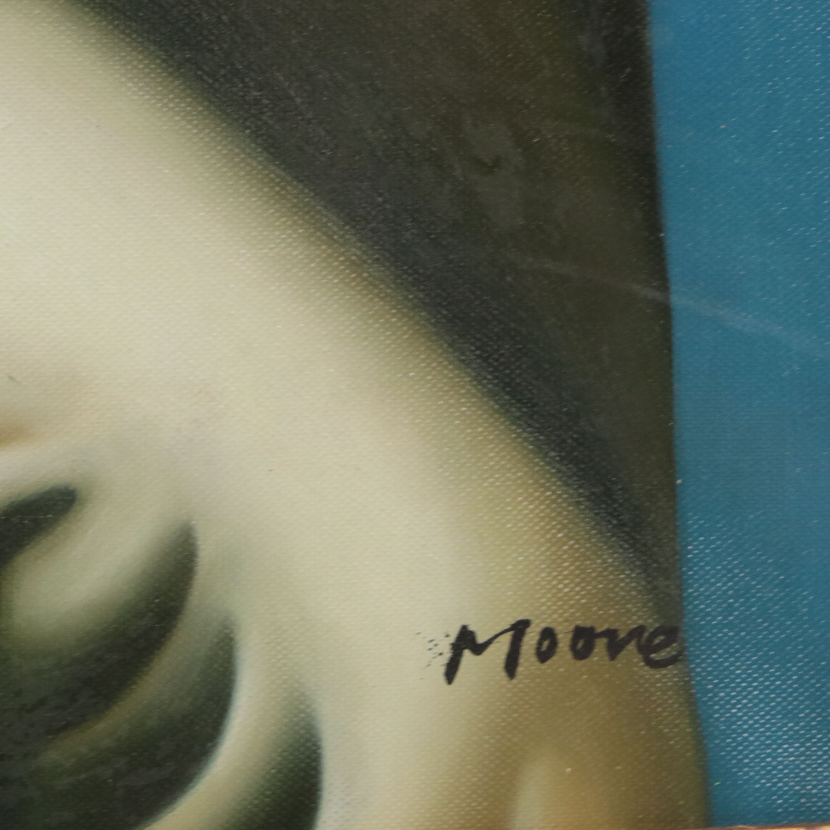 After Tamara De Lempicka Oil Master Copy of "Madame M.," 21st Century