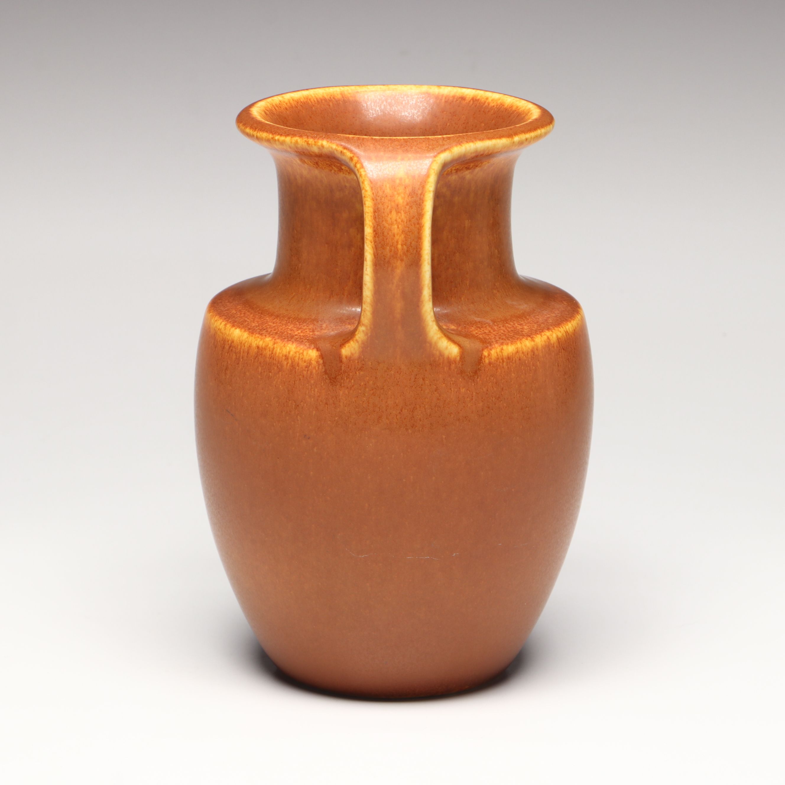 Rookwood Pottery Brown Glaze Ceramic Vase, 1930
