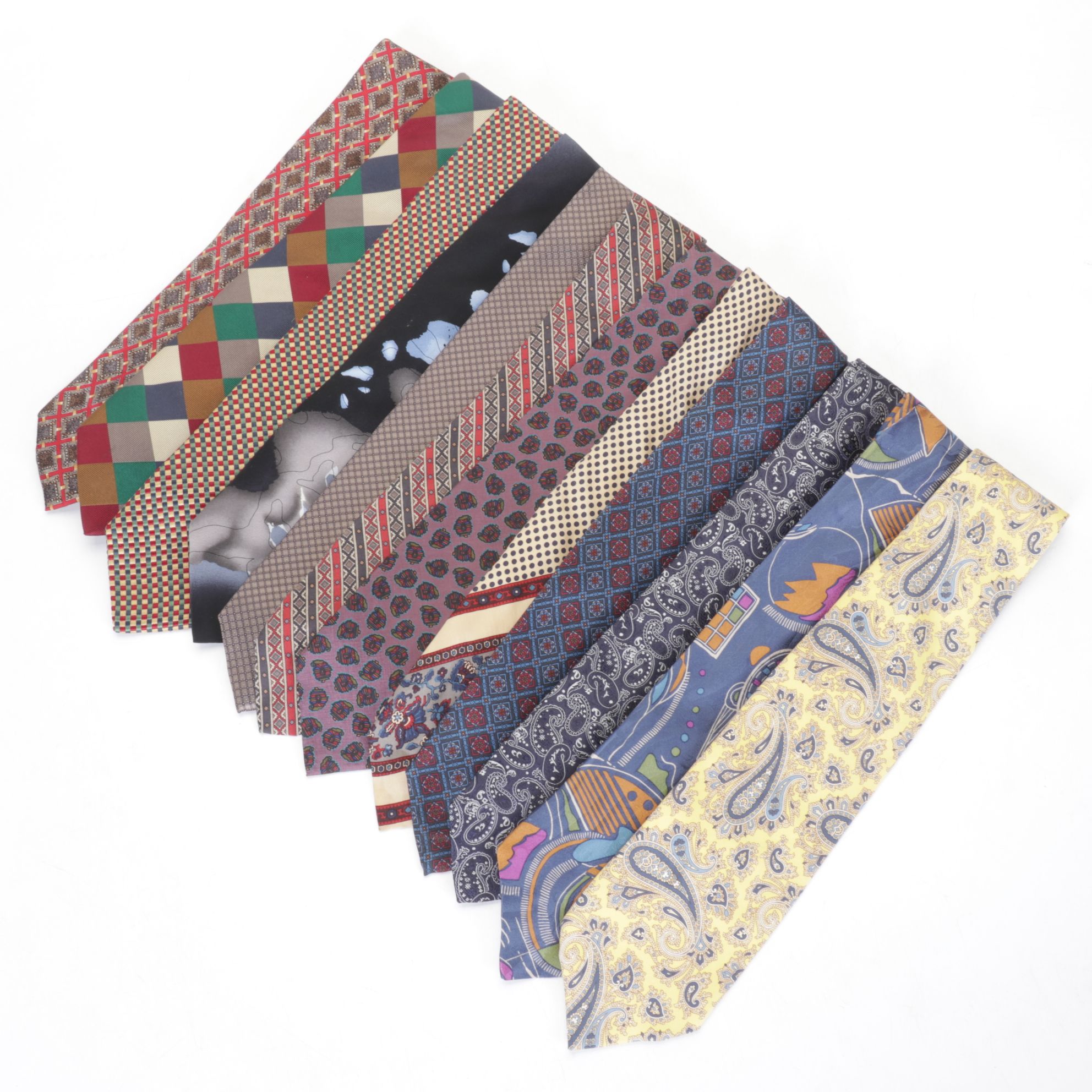 Valentino, Lands' End, J. Garcia, John Bartlett and More Silk Neck Ties