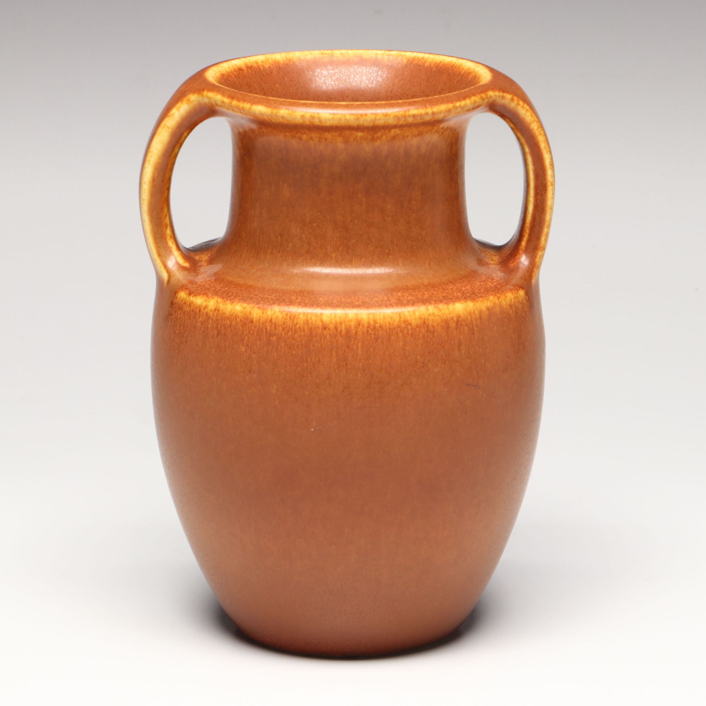 Rookwood Pottery Brown Glaze Ceramic Vase, 1930
