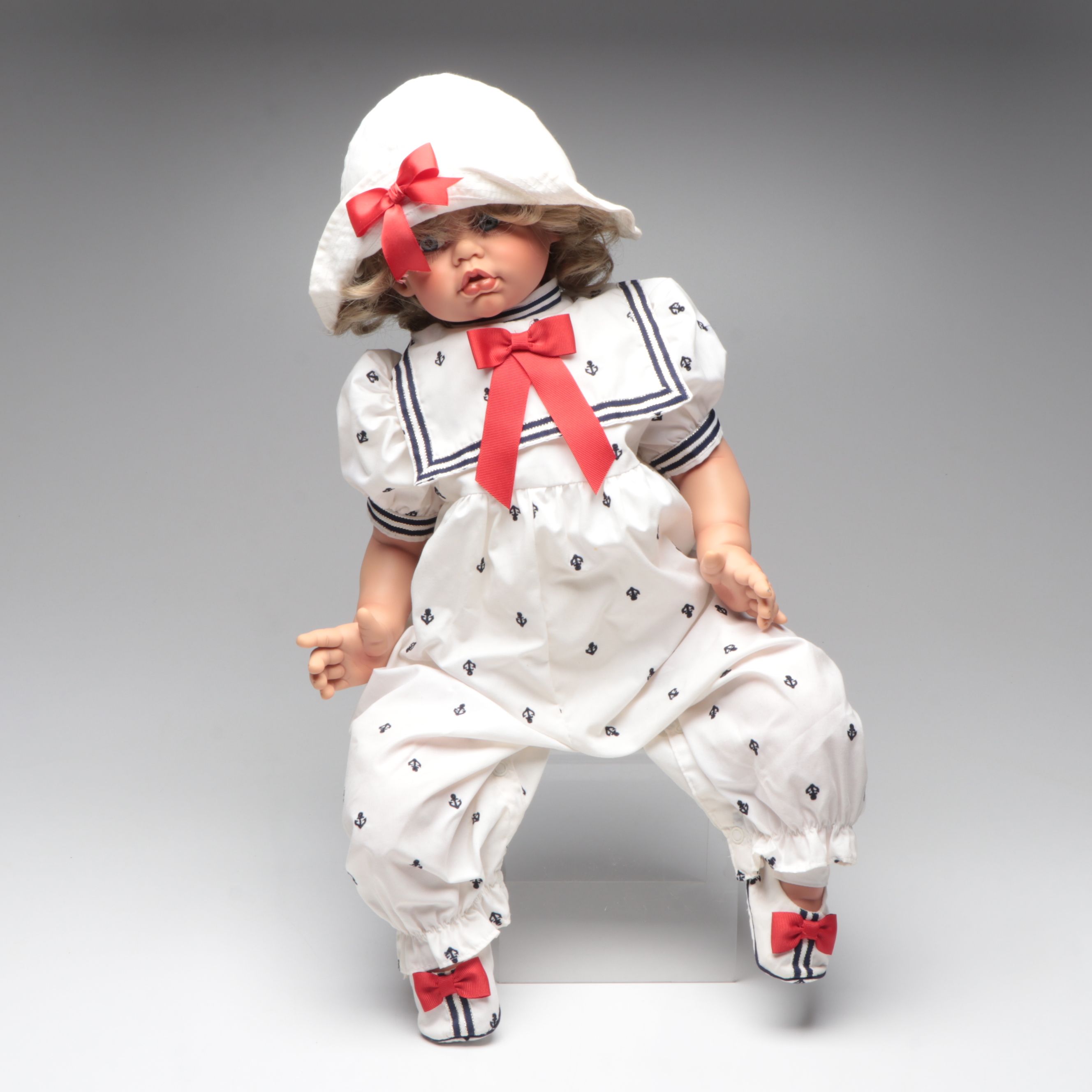 Lee Middleton Baby and Fayzah Spanos Sailor Dolls, 1990s