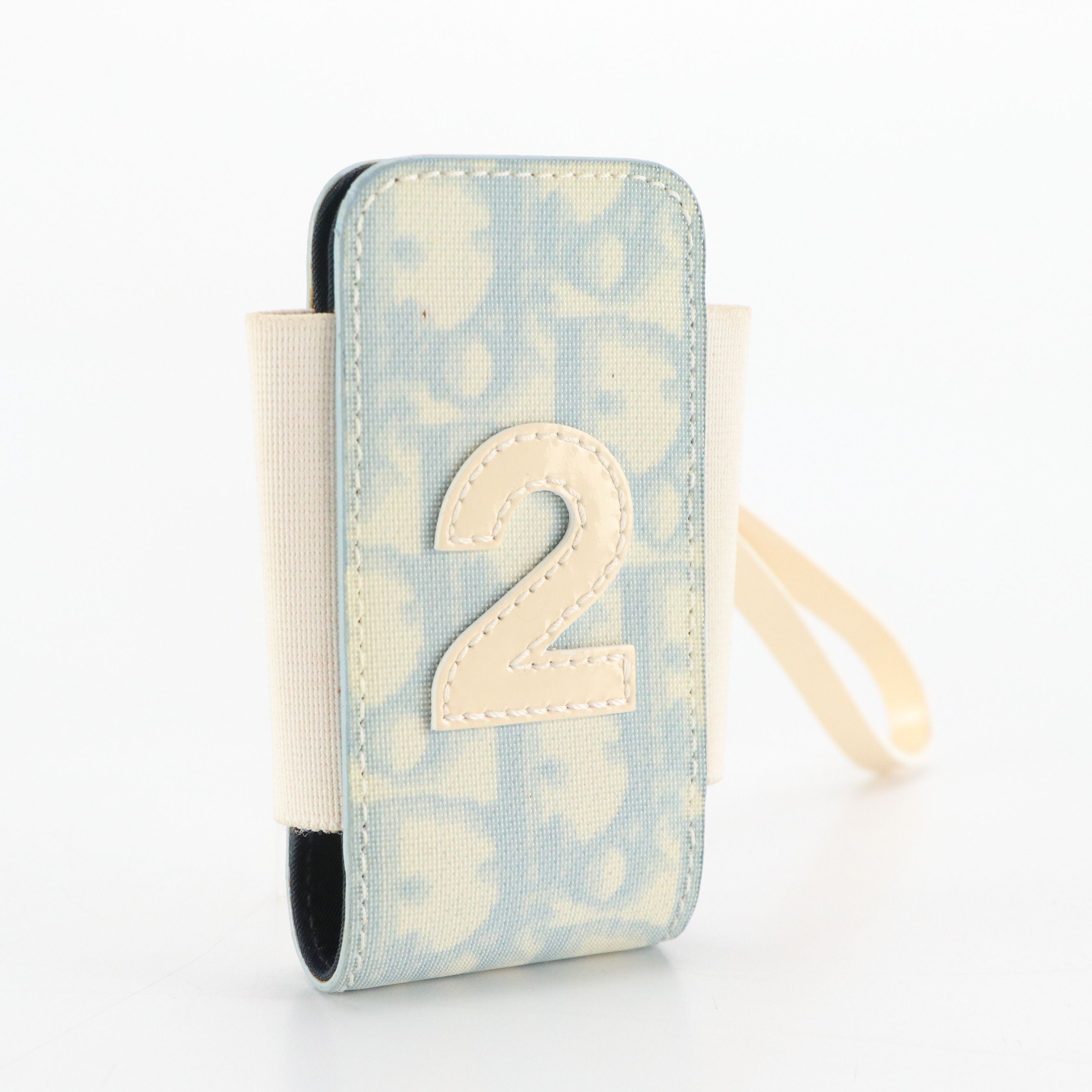 Christian Dior Mobile Phone Case in Dior Oblique Coated Canvas