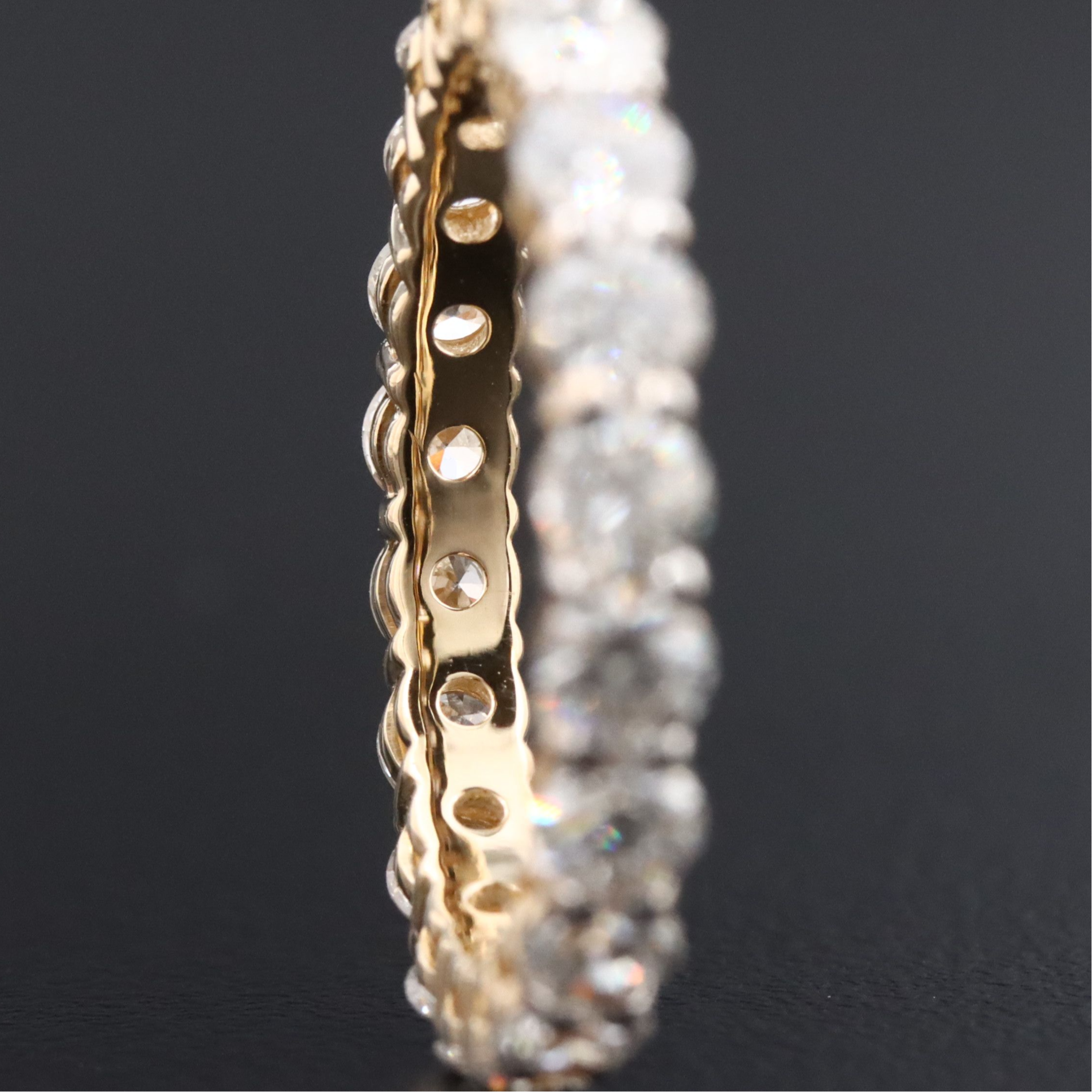 14K 2.25 CTW Lab Grown Diamond Eternity Band