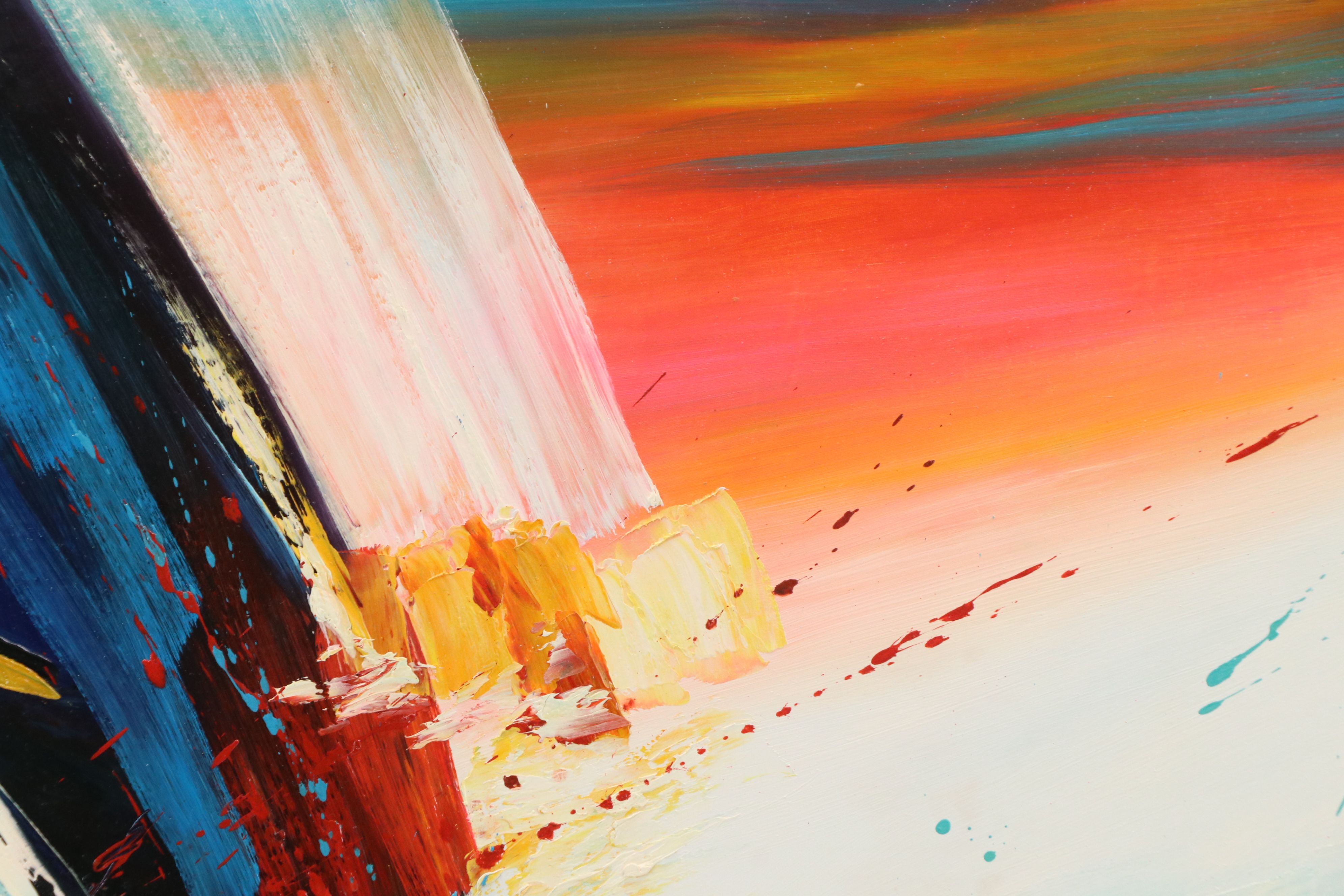 Abstract Acrylic Painting, Circa 2010