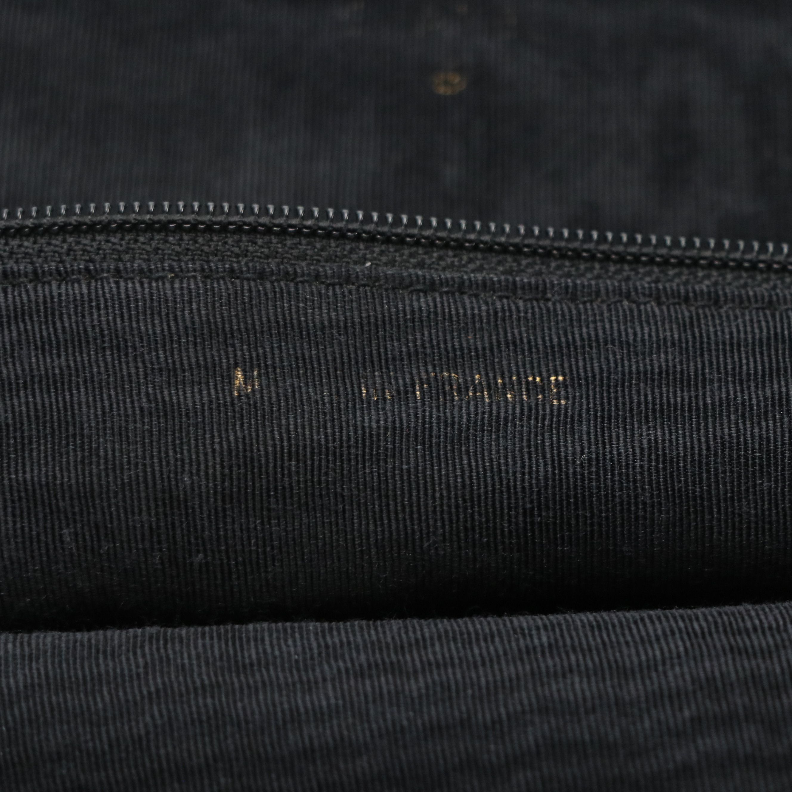 Chanel Vintage Top Handle Bag in Black Diamond-Stitched Lambskin Leather