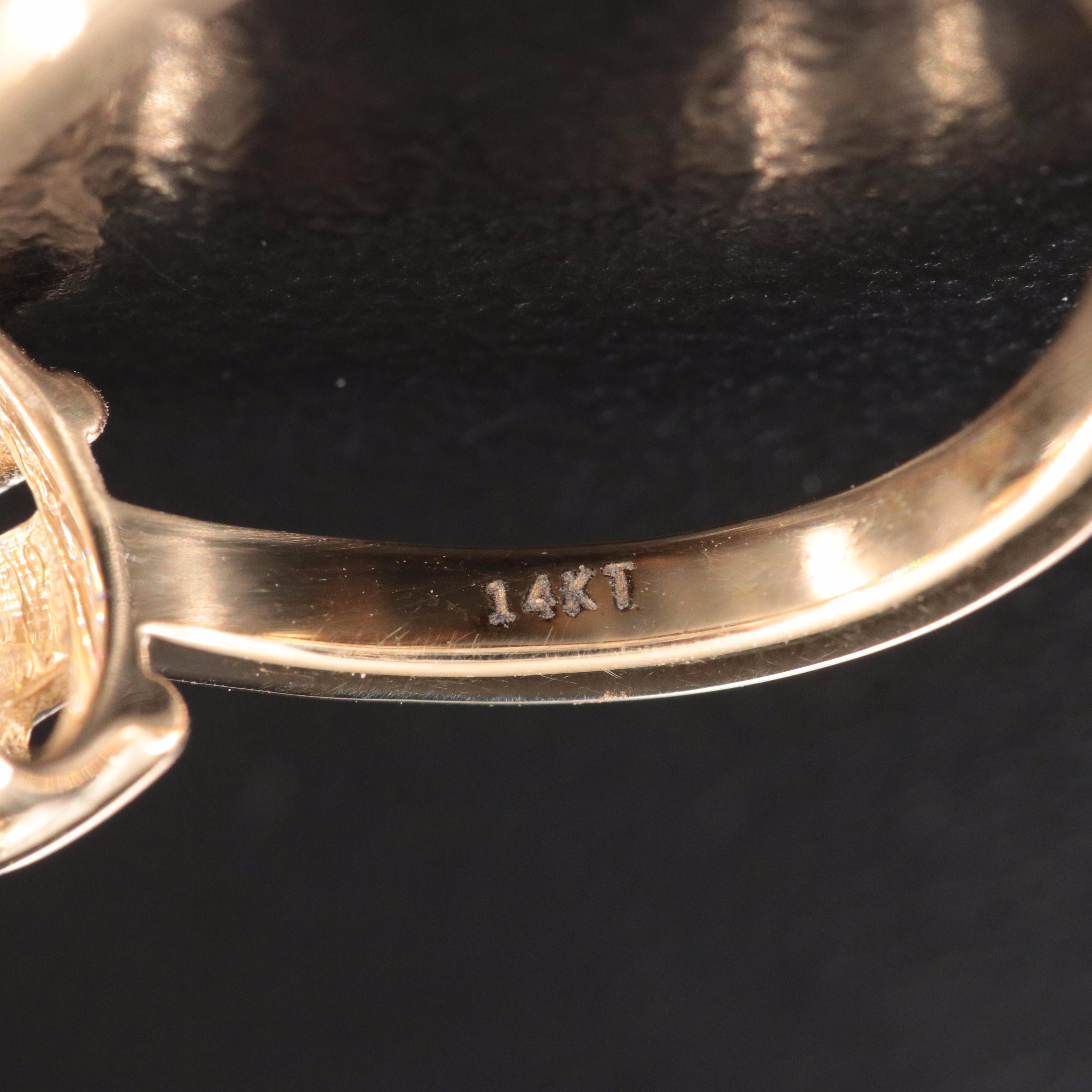 14K 2.75 CTW Lab Grown Toi et Moi Ring with IGI Report14K 2.75 CTW Lab Grown Toi et Moi Ring with IGI Report