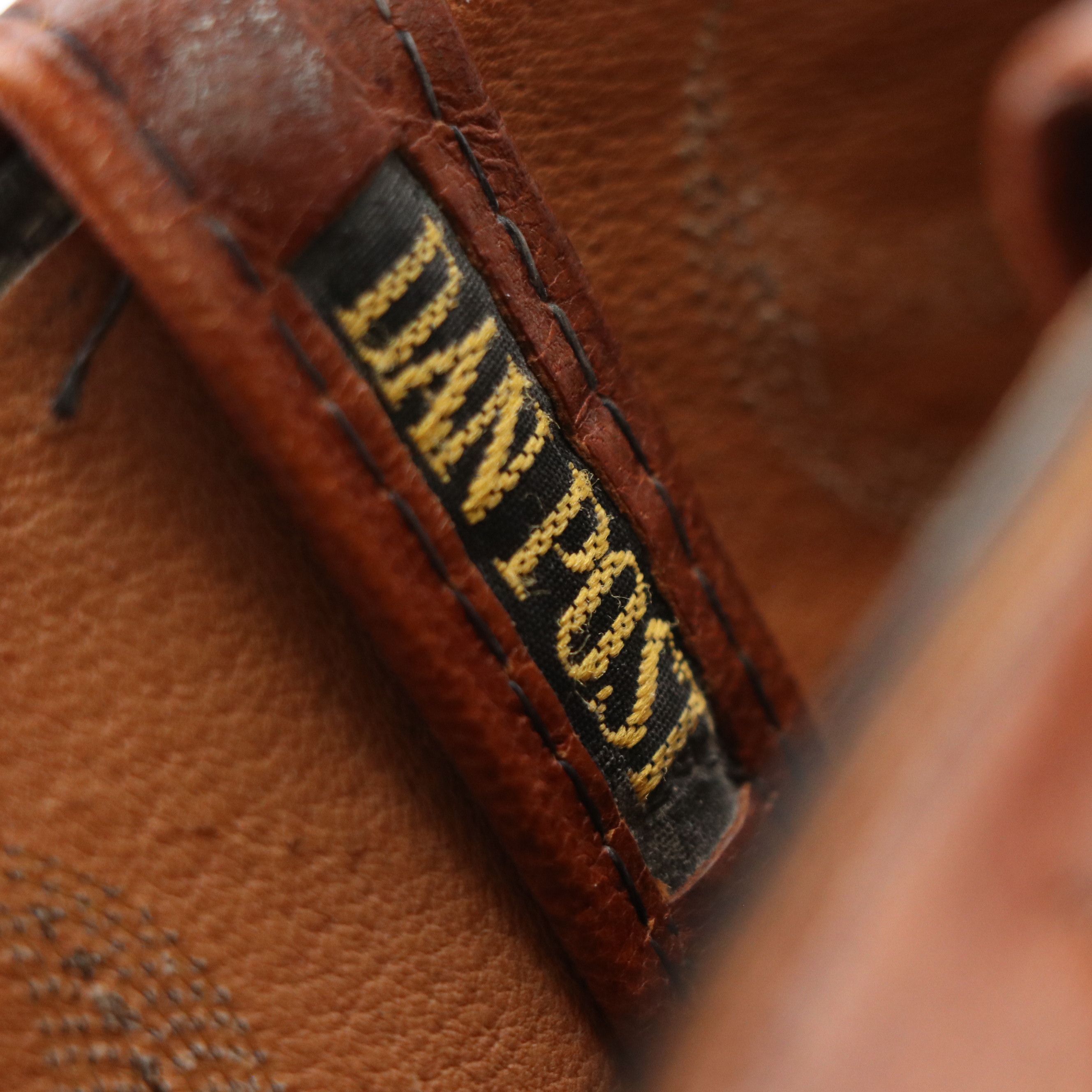 Men's Dan Post Brown Lizard/Leather and Dingo Leather Cowboy Boots