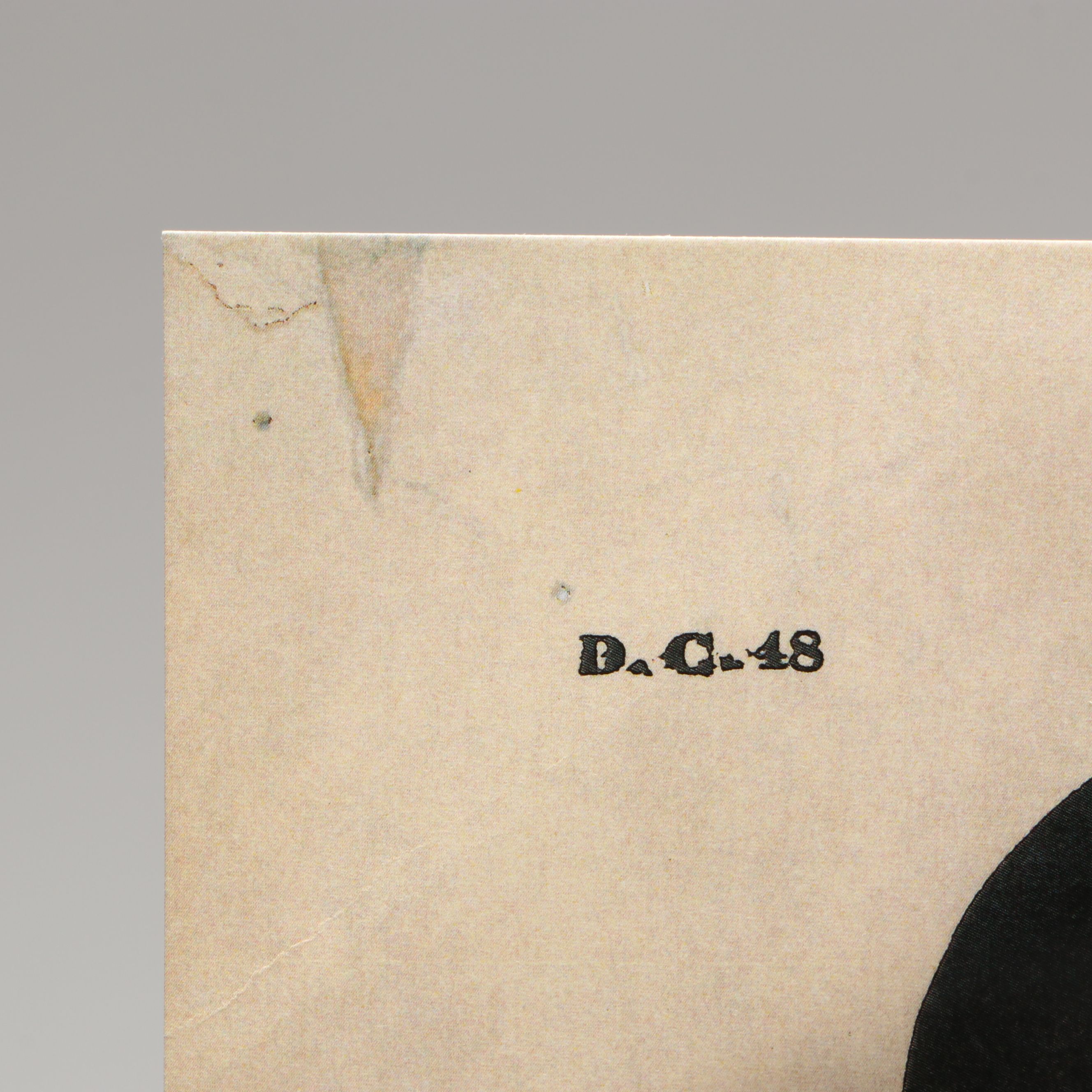 Prohibition Style Whisky Prescription Form with Reproduction Sign