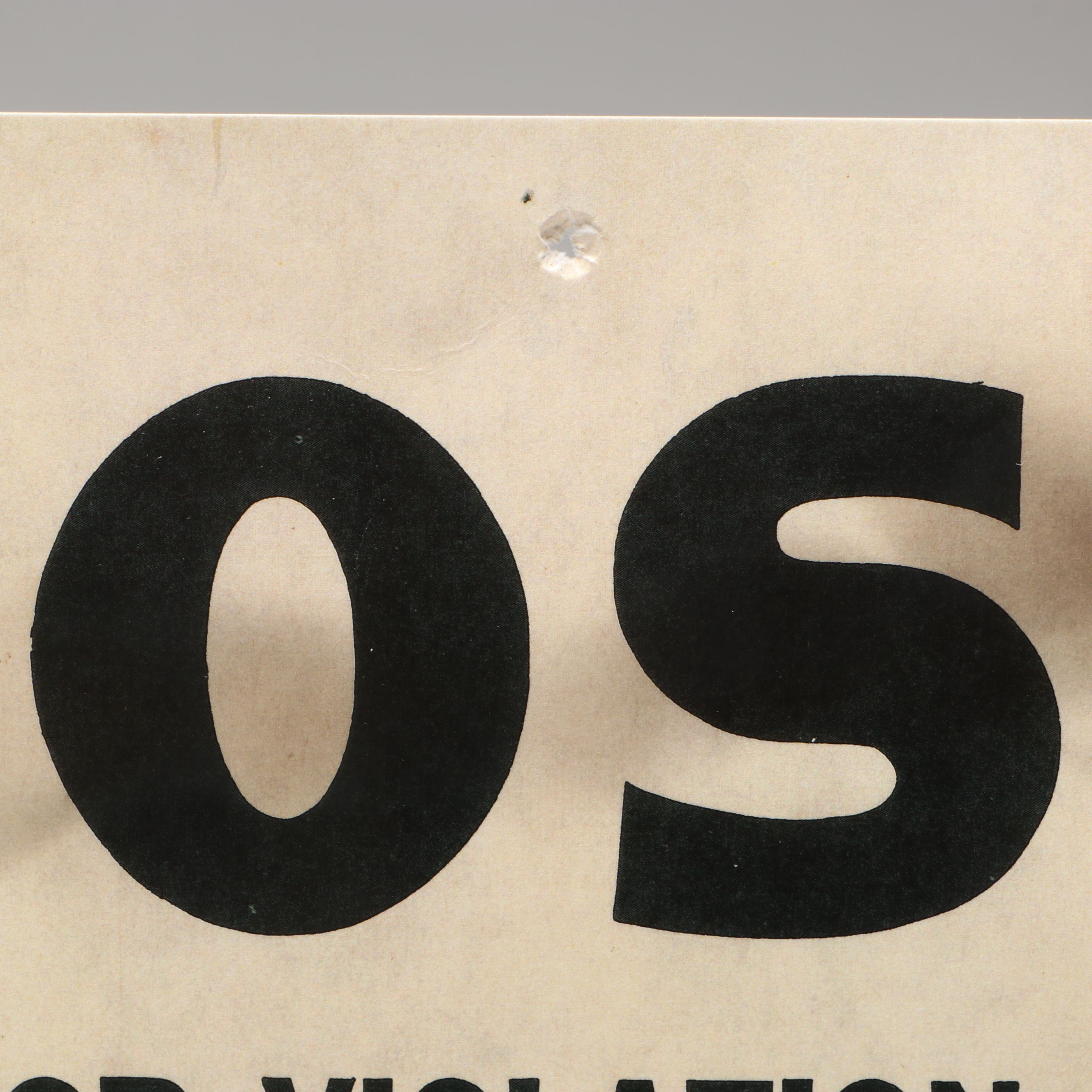 Prohibition Style Whisky Prescription Form with Reproduction Sign