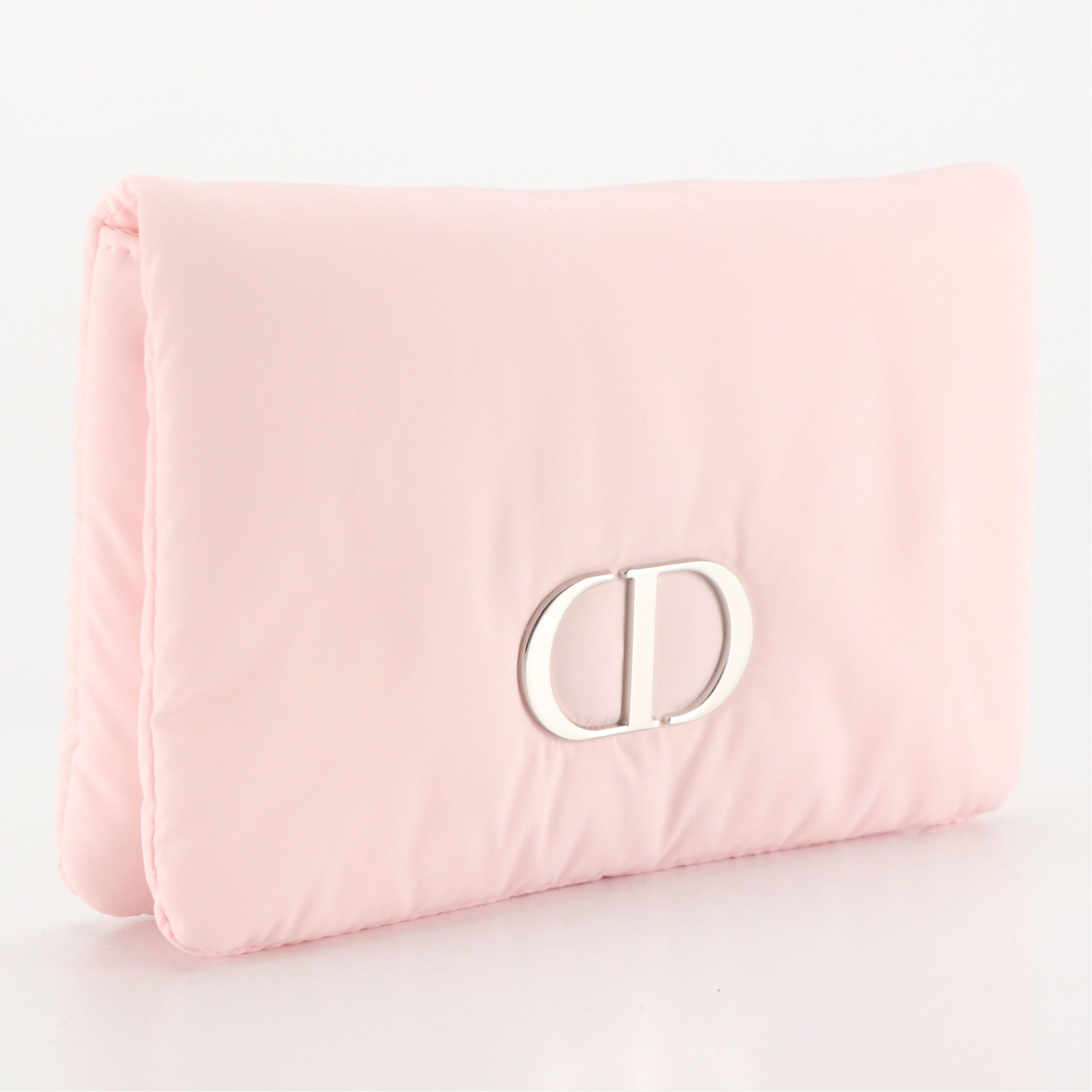 Dior Beauty Promotional Flap Pouch in Baby Pink Nylon