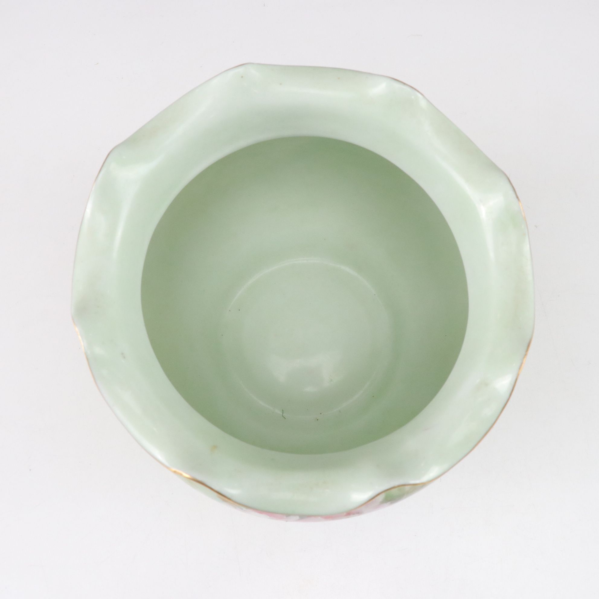 Hand-Painted and Gilt Porcelain Vases, Late 19th/Early 20th Century