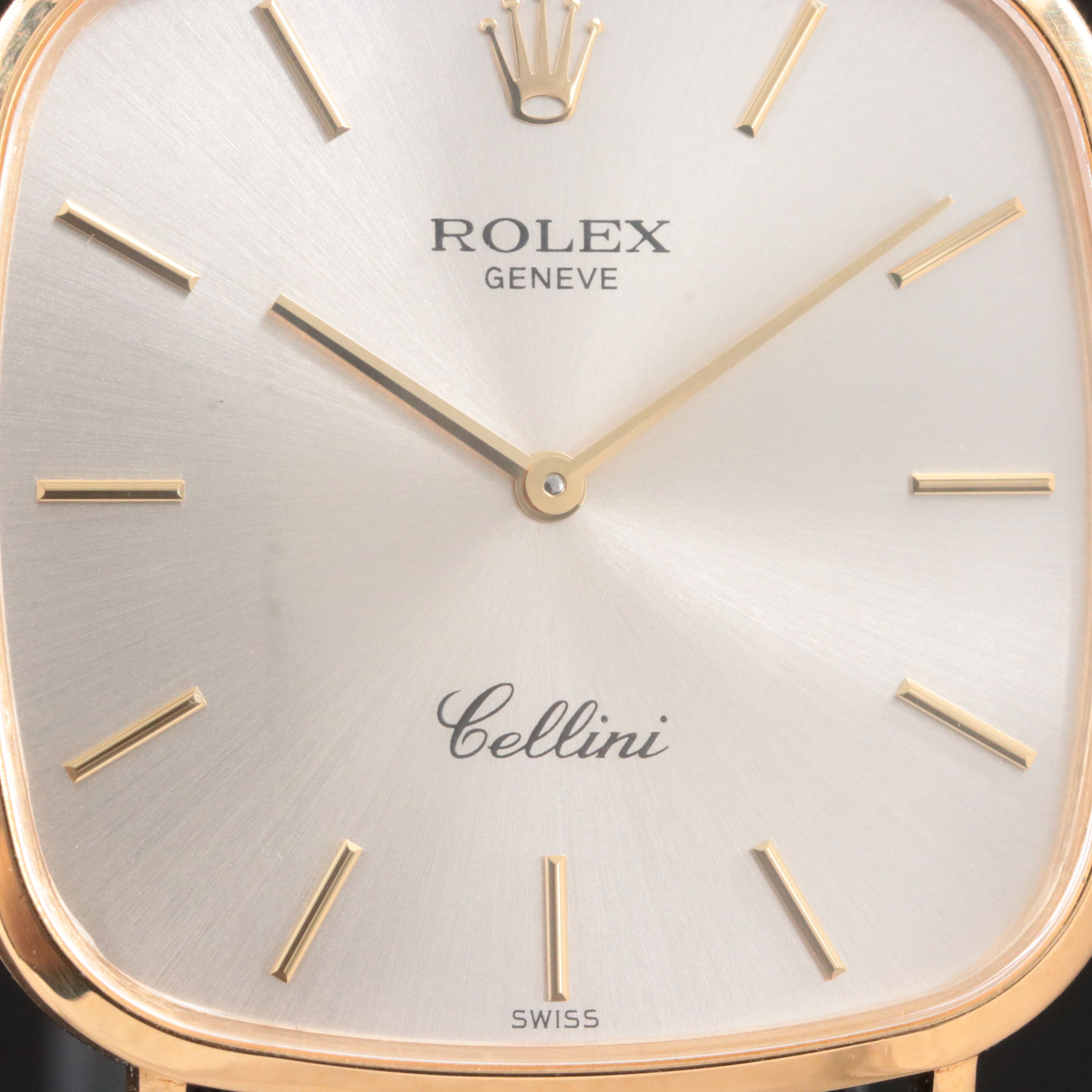 18K Rolex Cellini Maual Wind Model 4114 Watch