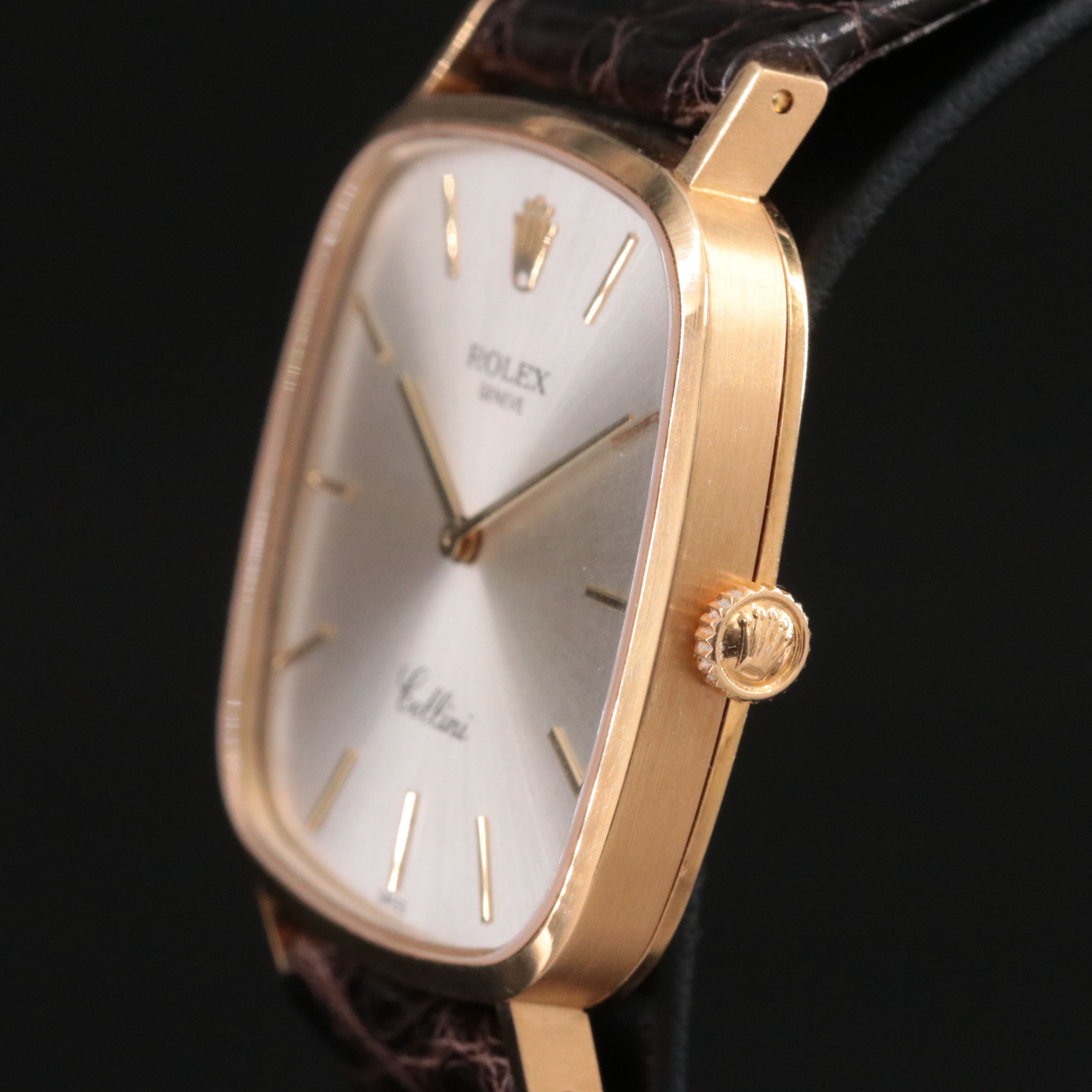 18K Rolex Cellini Maual Wind Model 4114 Watch