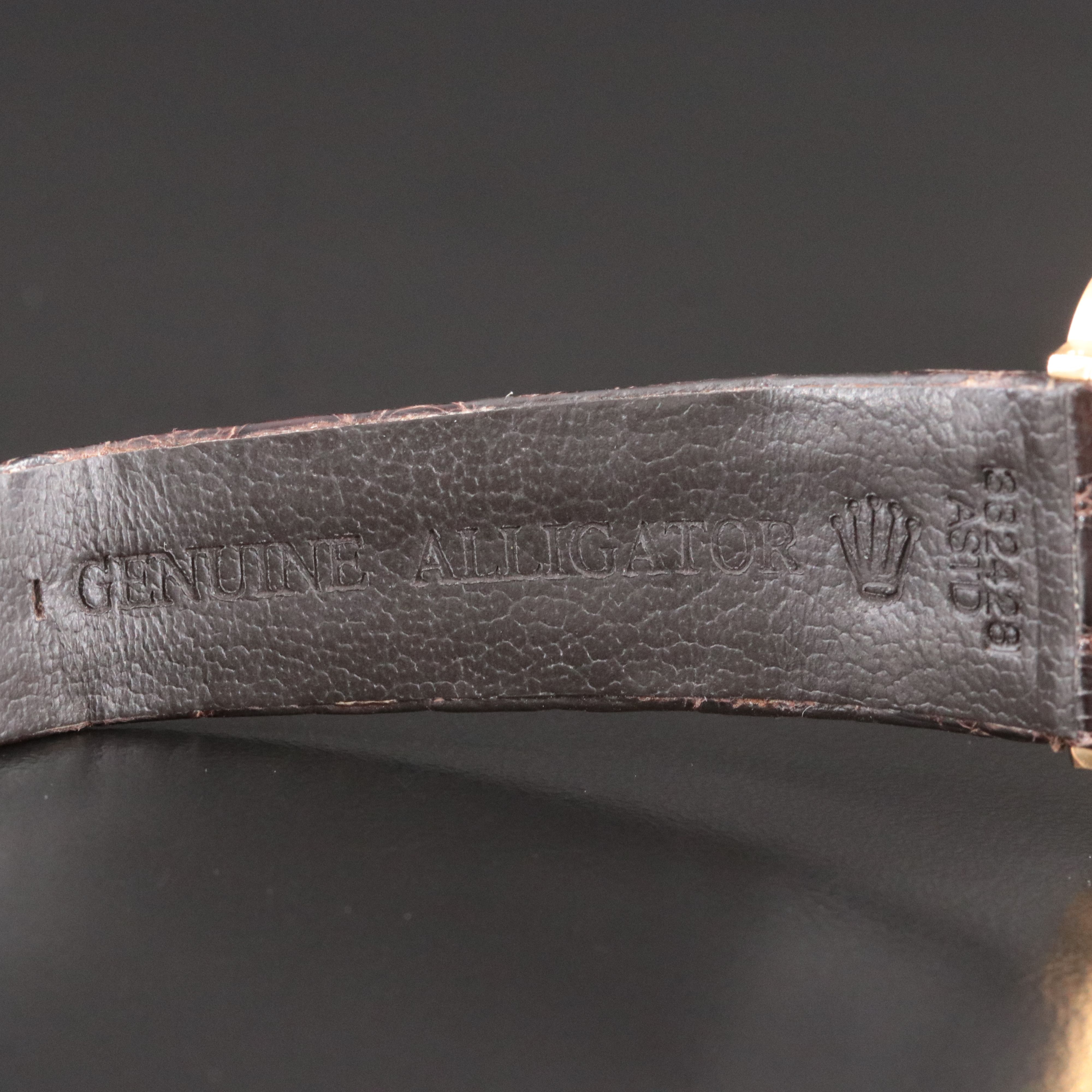 18K Rolex Cellini Maual Wind Model 4114 Watch