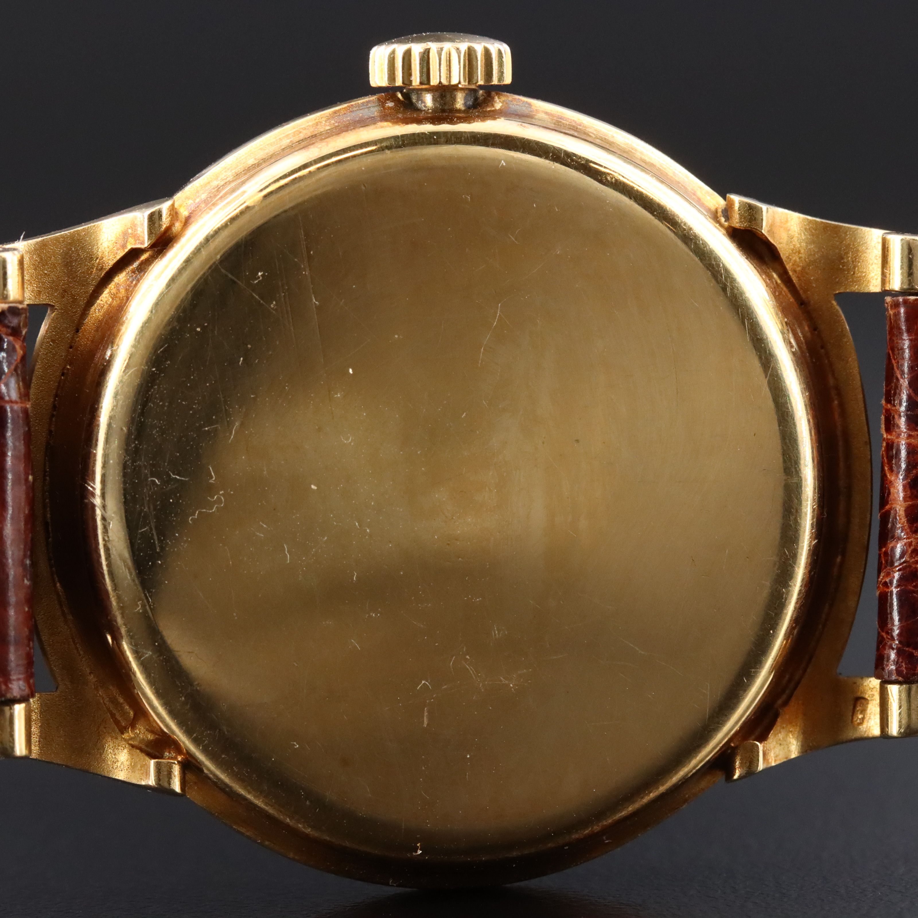 18K Patek Philippe Calatrava Scroll Lugs Vintage Model 1491 Watch