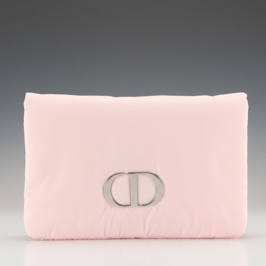 Dior Beauty Promotional Flap Pouch in Baby Pink Nylon