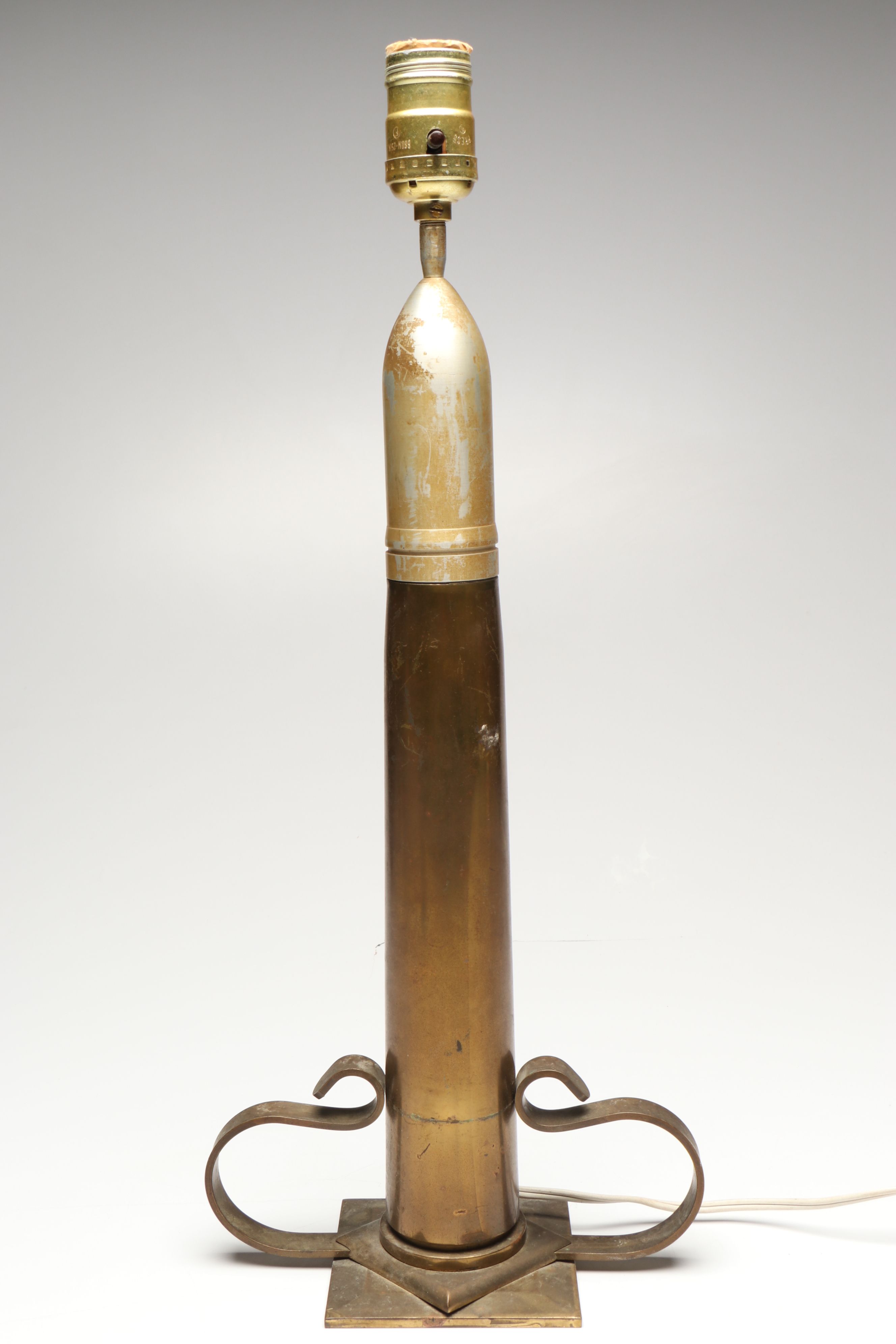 Missile Shell Table Lamp, Ashtray and Container