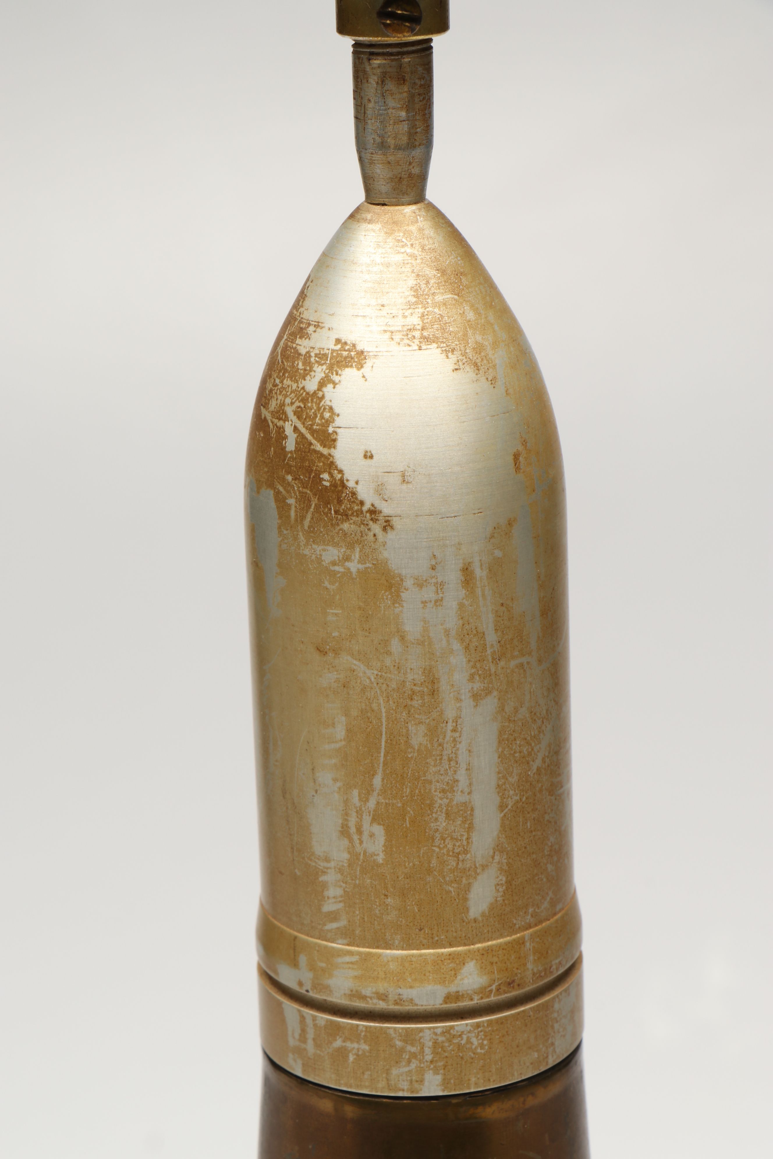 Missile Shell Table Lamp, Ashtray and Container