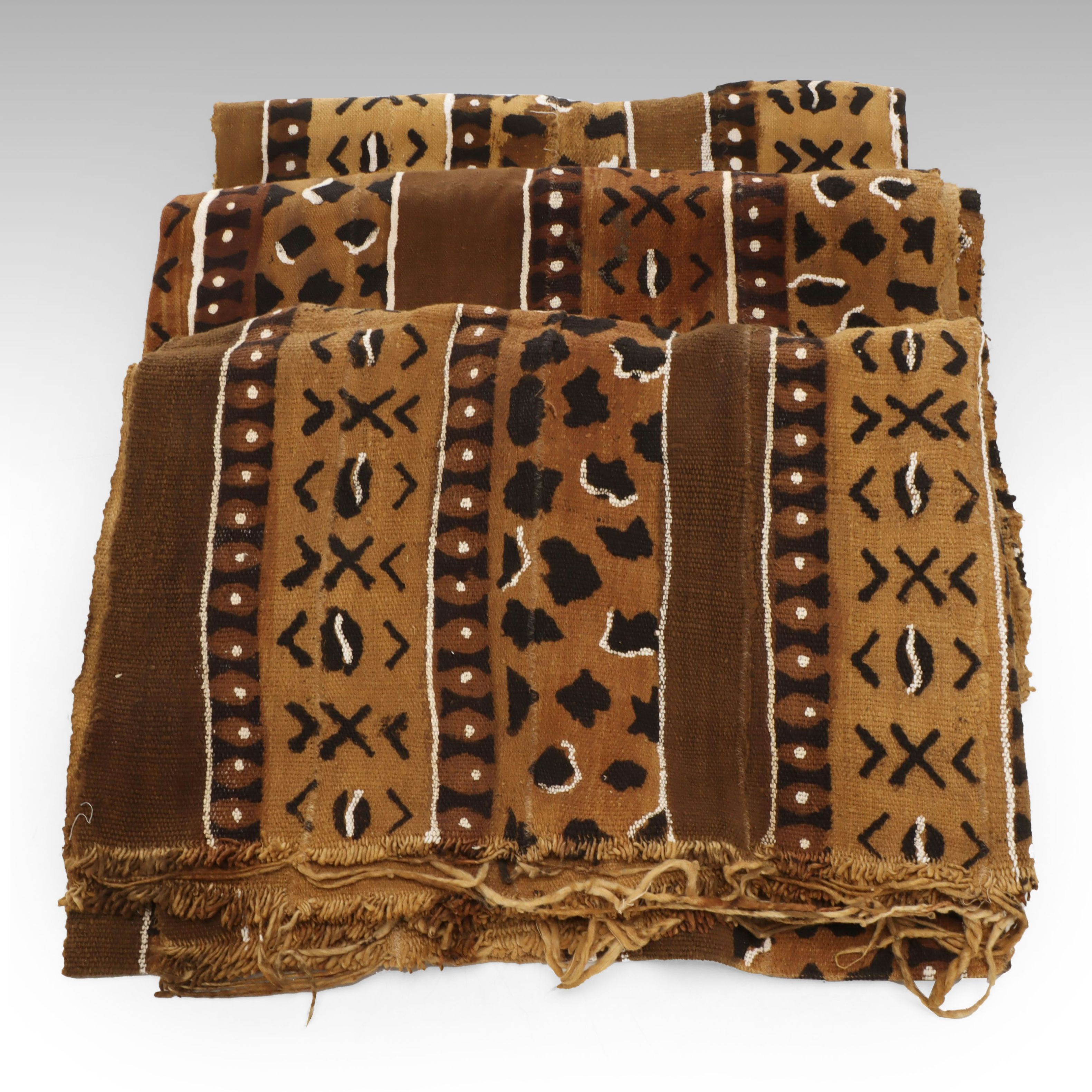 Mali Bambara Bogolan Mudcloth Panels