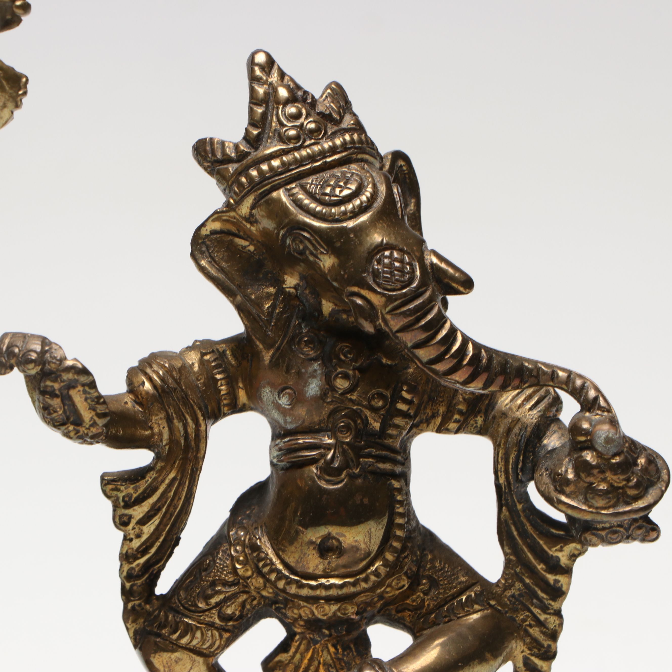 Brass Finish Nataraja Form Shiva, Ganesh and Other Hindu Deities