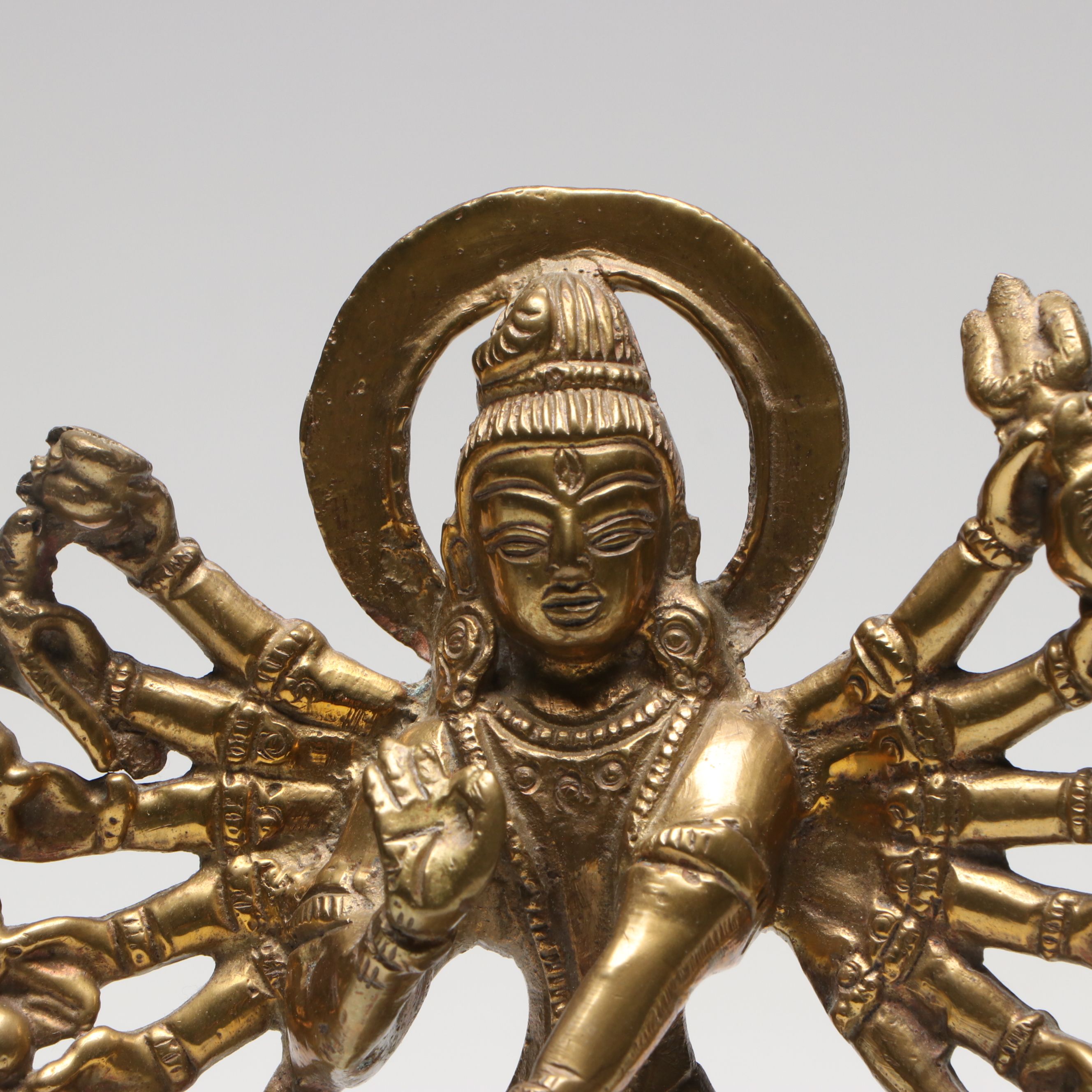 Brass Finish Nataraja Form Shiva, Ganesh and Other Hindu Deities
