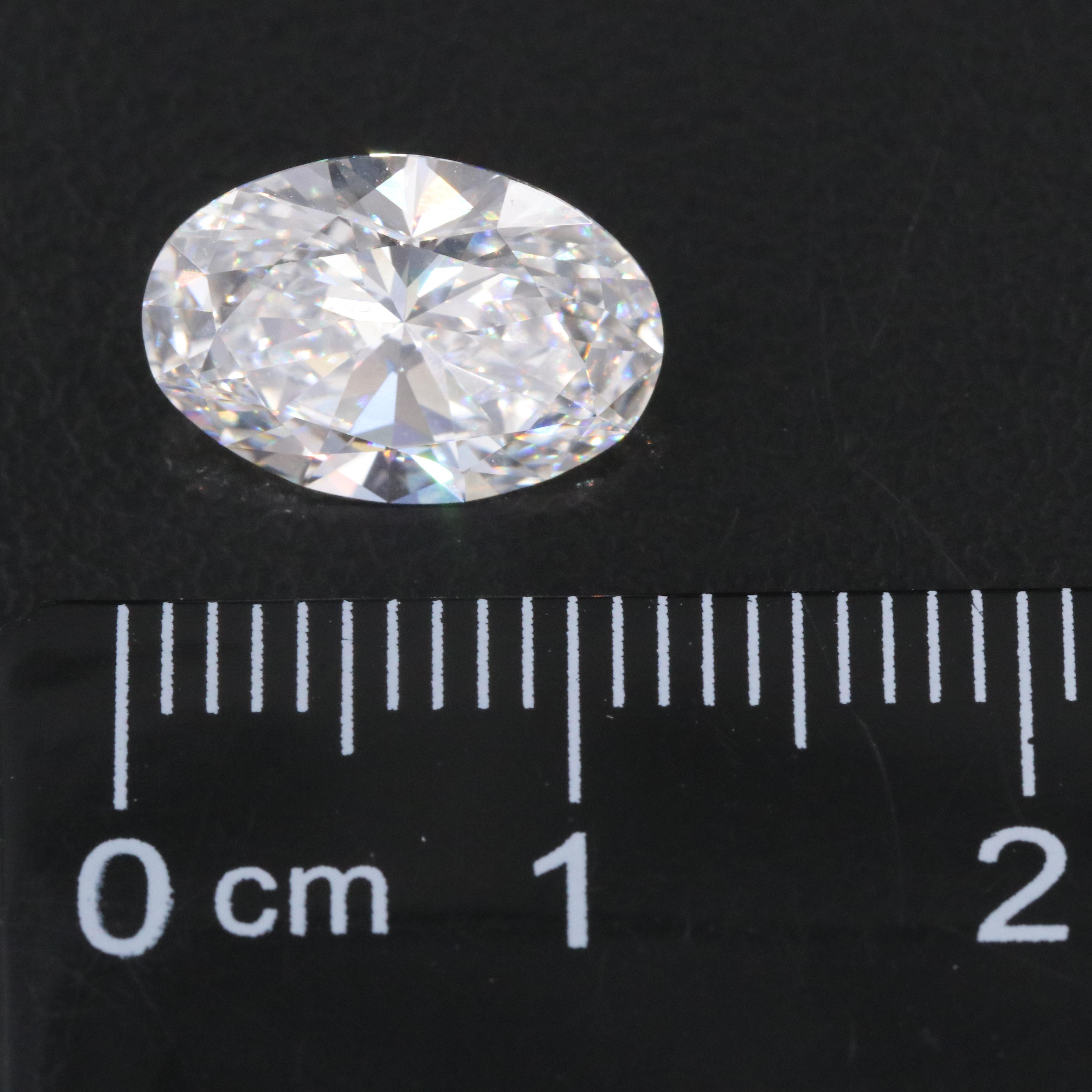 Loose 2.85 CT Lab Grown Diamond with IGI Report